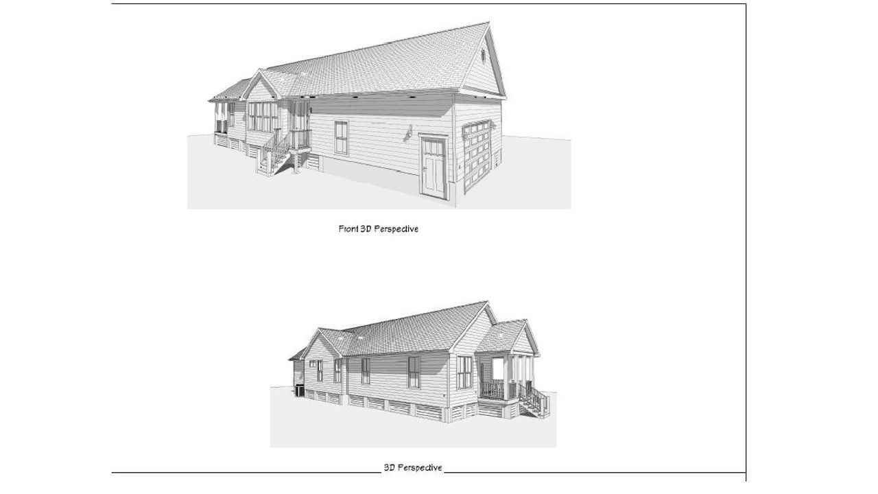 Exterior rendering of this home design in , North Charleston, SC (Image 2).