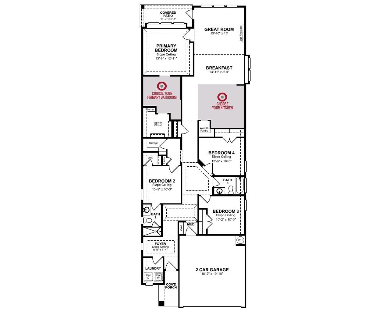 2D floor plan layout of this home in Ellwood, Iowa Colony, TX (Image 2). 2D floor plan layout of this home in Ellwood, Iowa Colony, TX (Image 2).