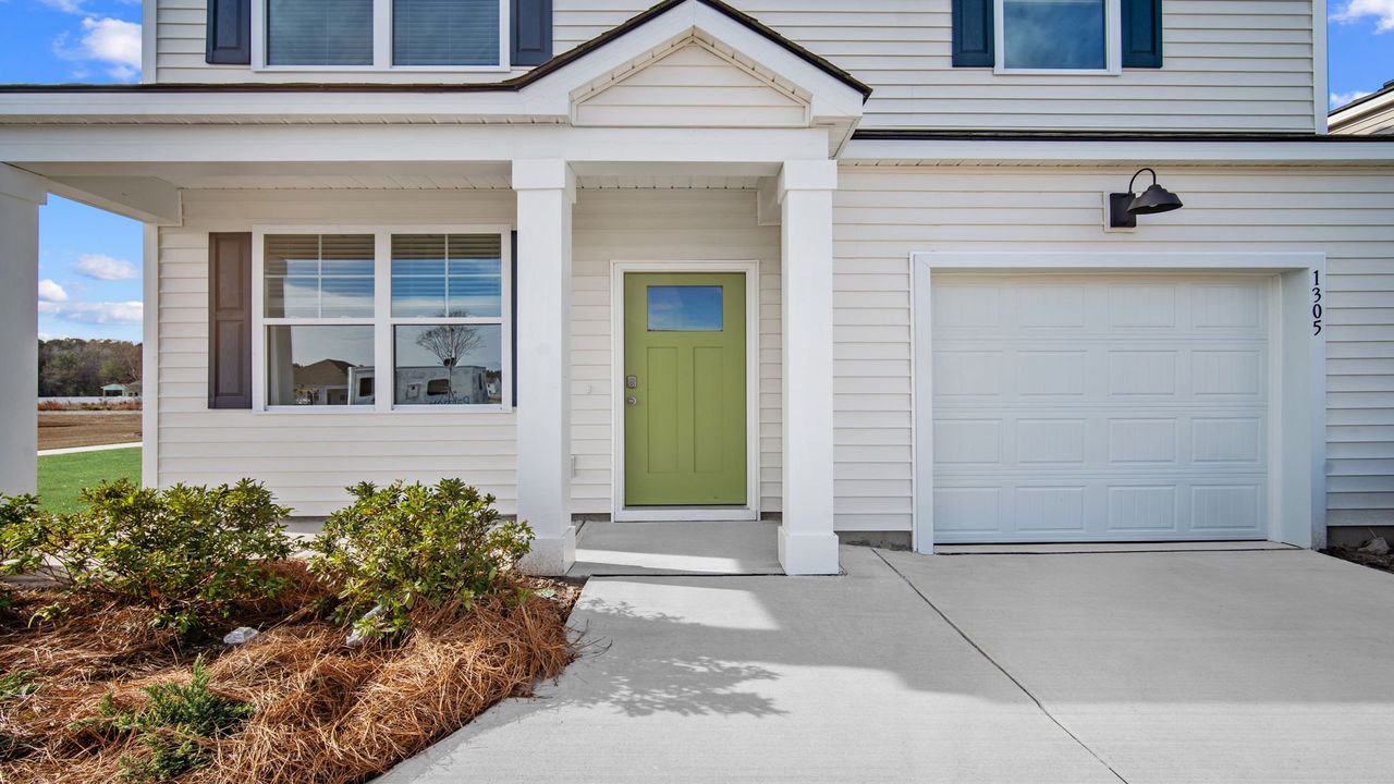 Exterior details and patio area of a home in The Retreat at East Argent, Ridgeland (Image 2). Exterior details and patio area of a home in The Retreat at East Argent, Ridgeland (Image 2).