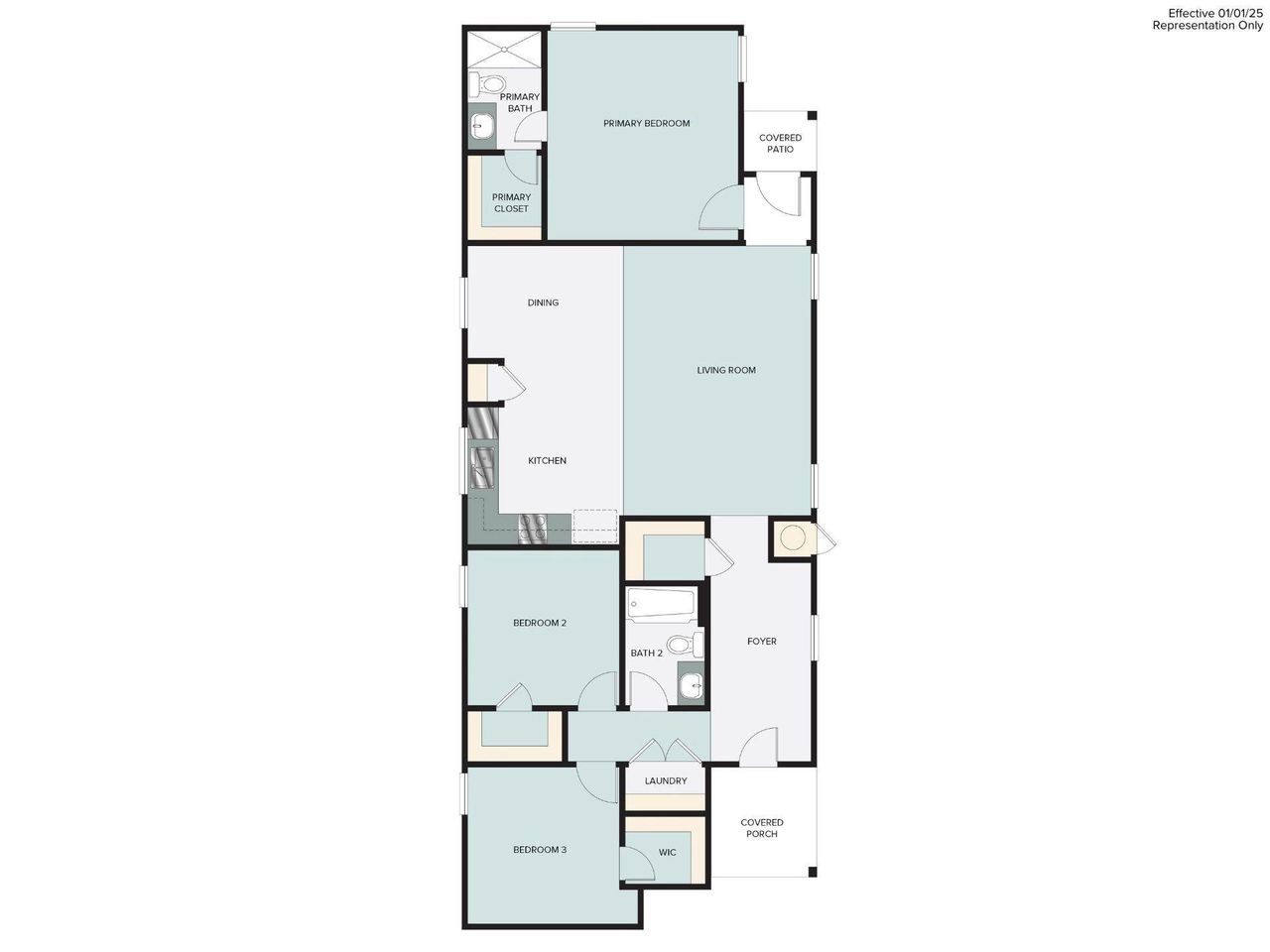 2D floor plan layout of this home in Harvest Ridge, Elgin, TX (Image 2). 2D floor plan layout of this home in Harvest Ridge, Elgin, TX (Image 2).