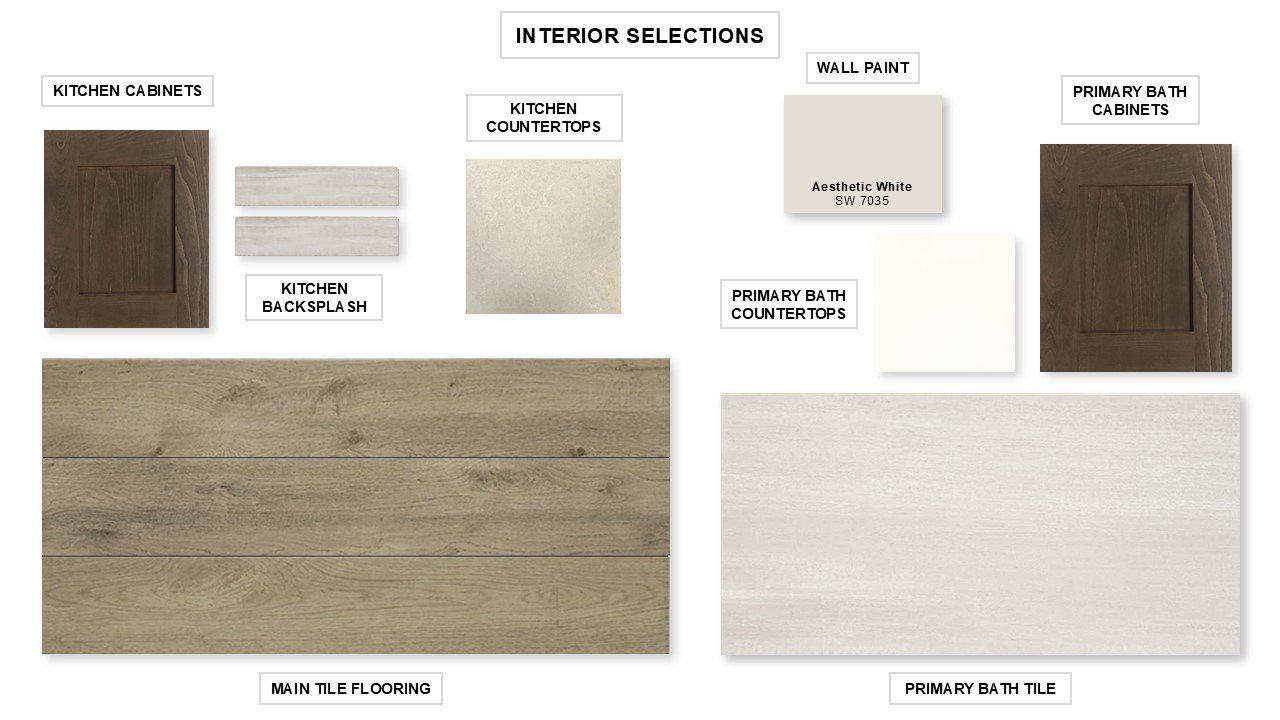 Sample of building materials used in homes in Audubon, Magnolia (Image 2).