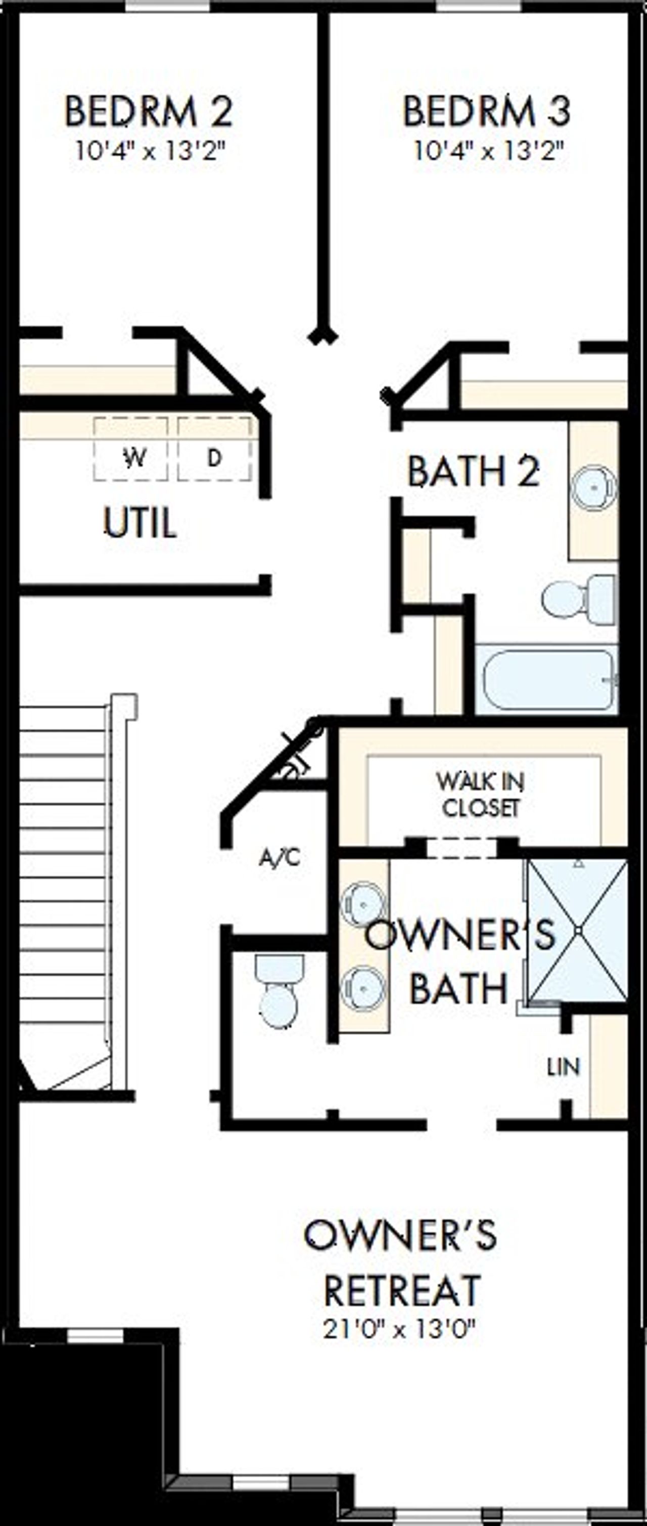 2D floor plan layout of this home in Palmeras at Crossprairie – The Palms Collection, St. Cloud, FL (Image 2). 2D floor plan layout of this home in Palmeras at Crossprairie – The Palms Collection, St. Cloud, FL (Image 2).