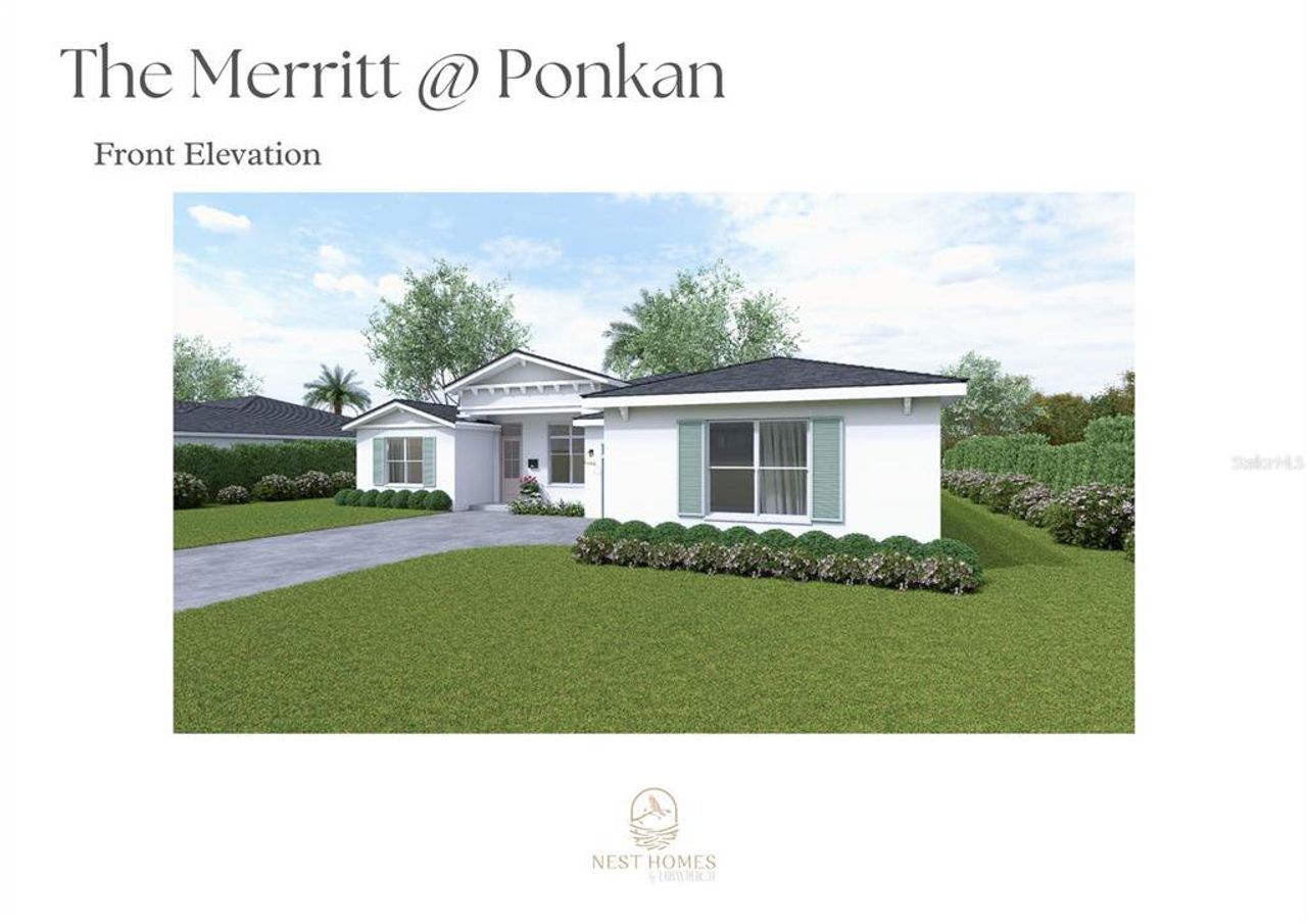 Front exterior of a new home in , Apopka, FL, highlighting curb appeal (Image 2).