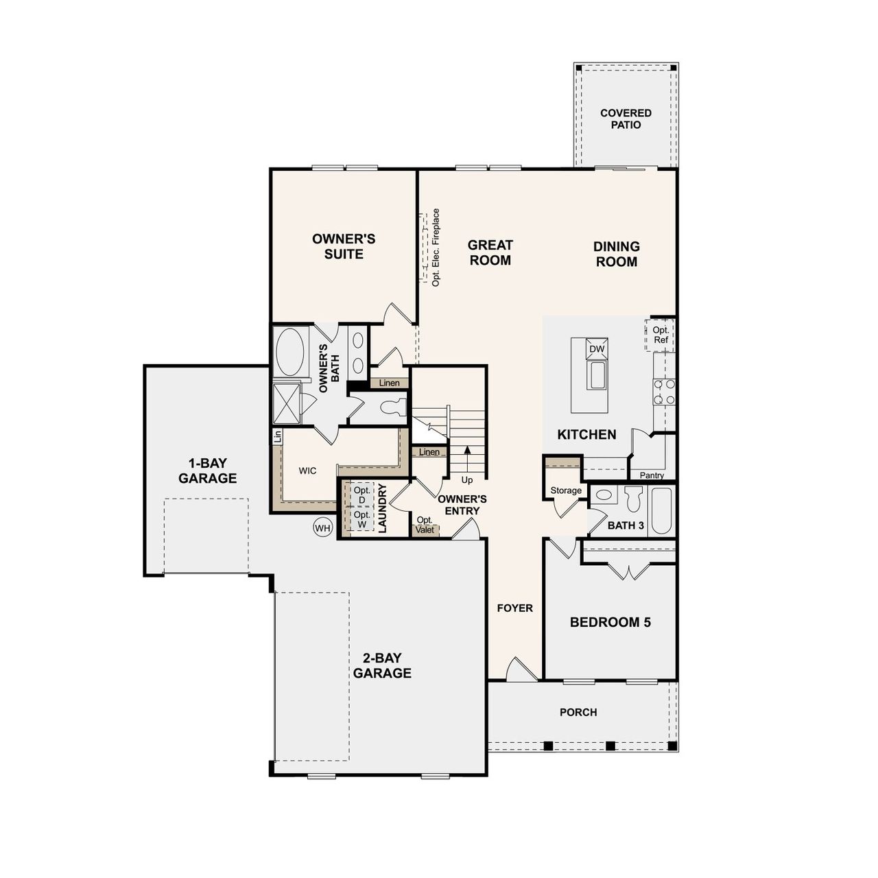 2D floor plan layout of this home in Averitt Landing, Lebanon, TN (Image 2). 2D floor plan layout of this home in Averitt Landing, Lebanon, TN (Image 2).