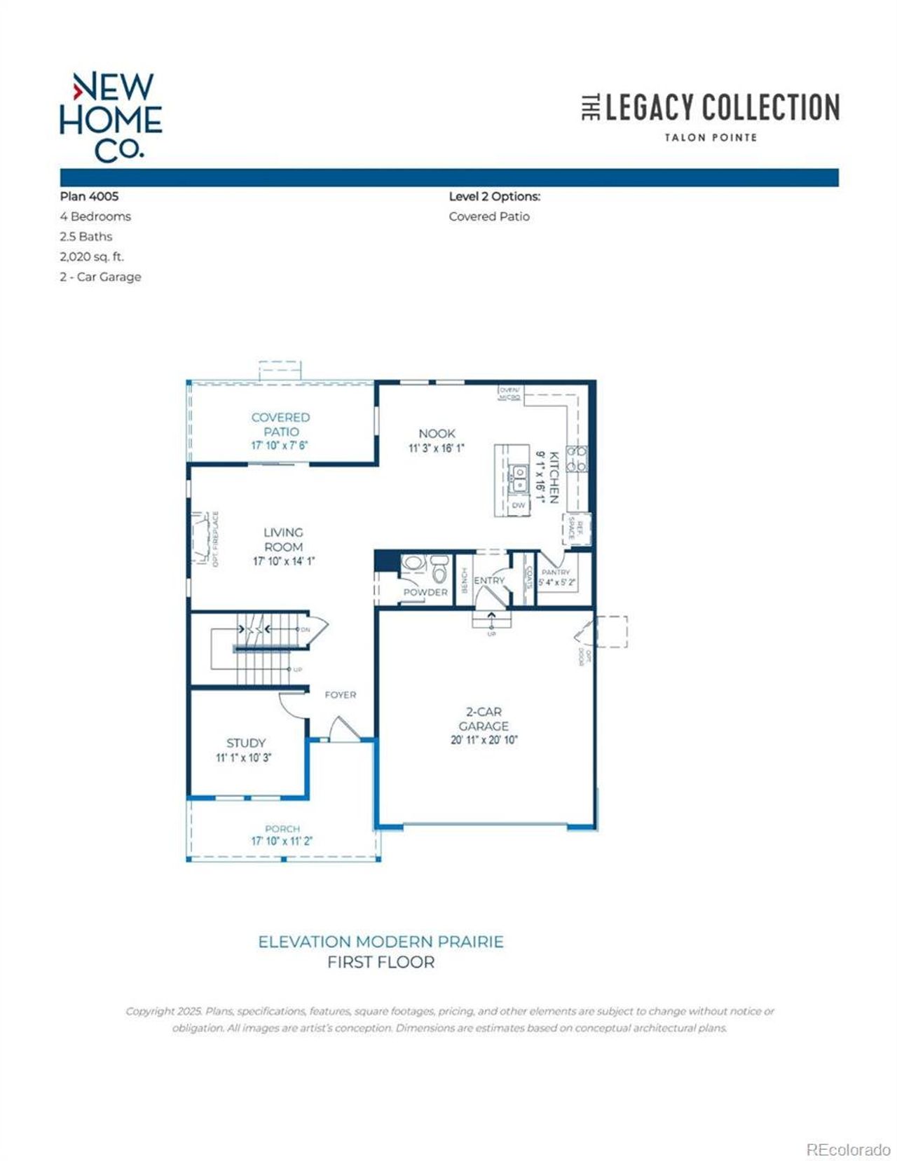 2D floor plan layout of this home in , Thornton, CO (Image 2).