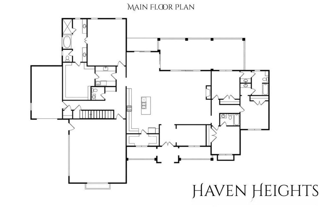 2D floor plan layout of this home in , Bogart, GA (Image 2). 2D floor plan layout of this home in , Bogart, GA (Image 2).
