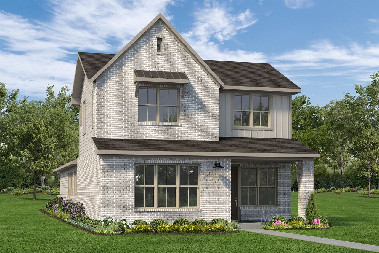 Representative exterior photo of a completed home built from the Rowling by Autograph Homes in Indigo, Richmond, TX (Image 2).