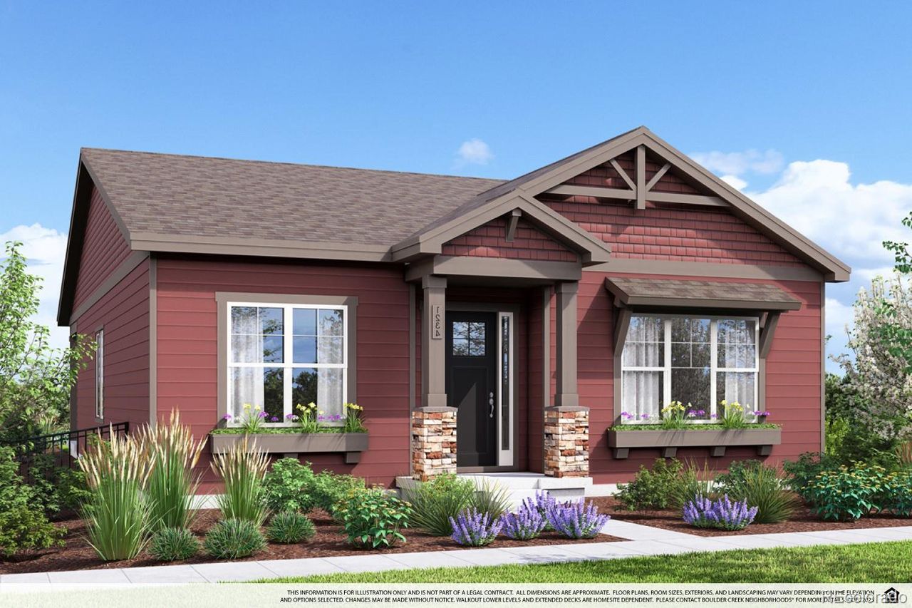 Front exterior of a new home in , Fort Collins, CO, highlighting curb appeal (Image 2). Front exterior of a new home in , Fort Collins, CO, highlighting curb appeal (Image 2).