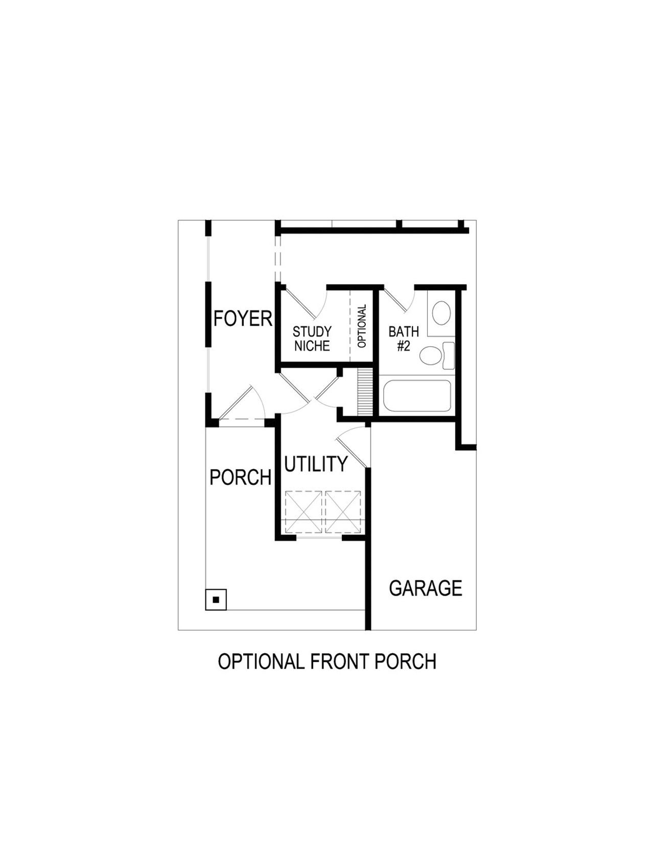 2D floor plan layout of this home in The Meadows, Denton, TX (Image 2). 2D floor plan layout of this home in The Meadows, Denton, TX (Image 2).