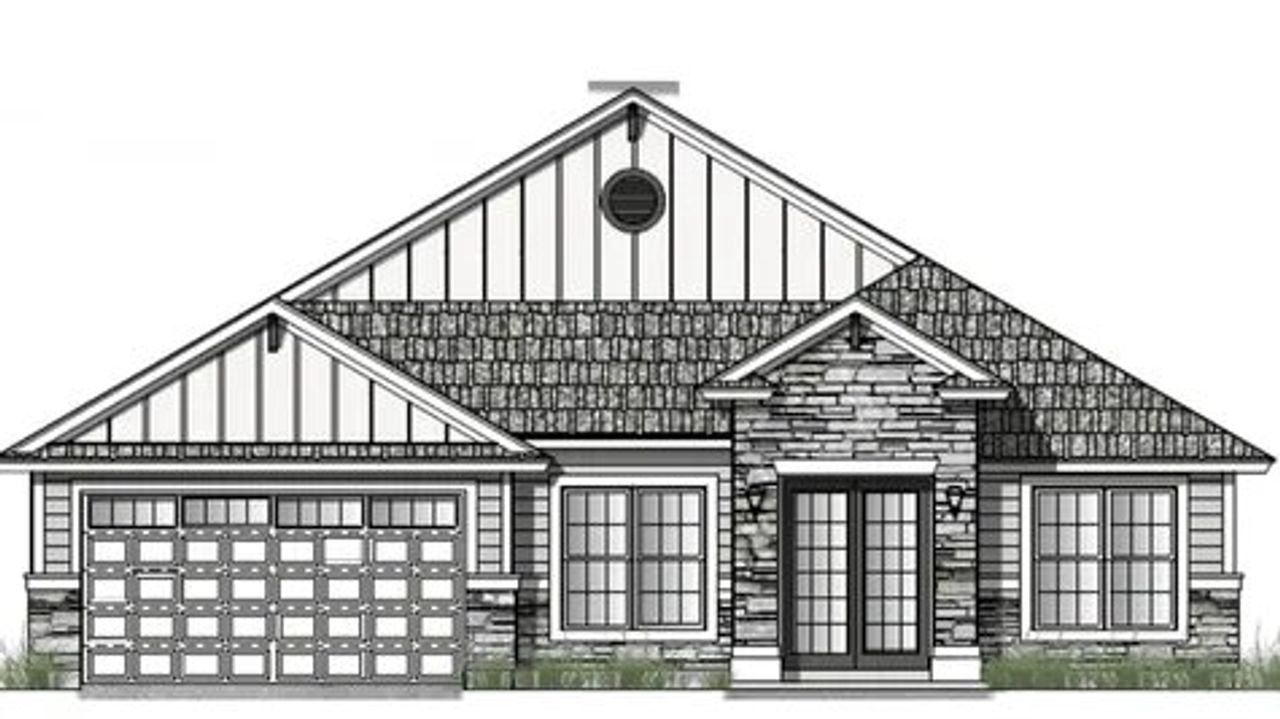 Representative rendering of the exterior for the 2502 by Ashley Homes, LLC (Image 2).