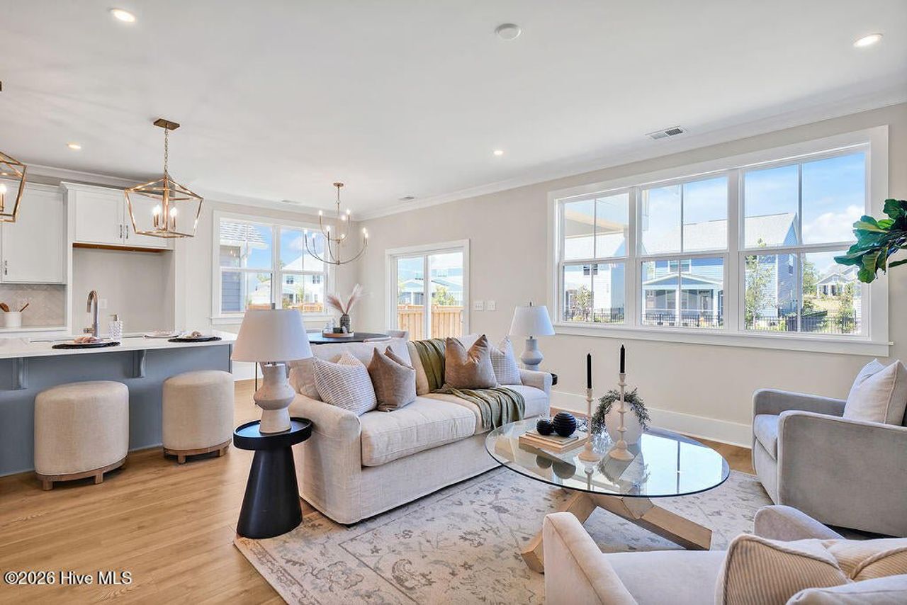 Furnished interior view inside a new home in Riverlights, Wilmington (Image 2). Furnished interior view inside a new home in Riverlights, Wilmington (Image 2).