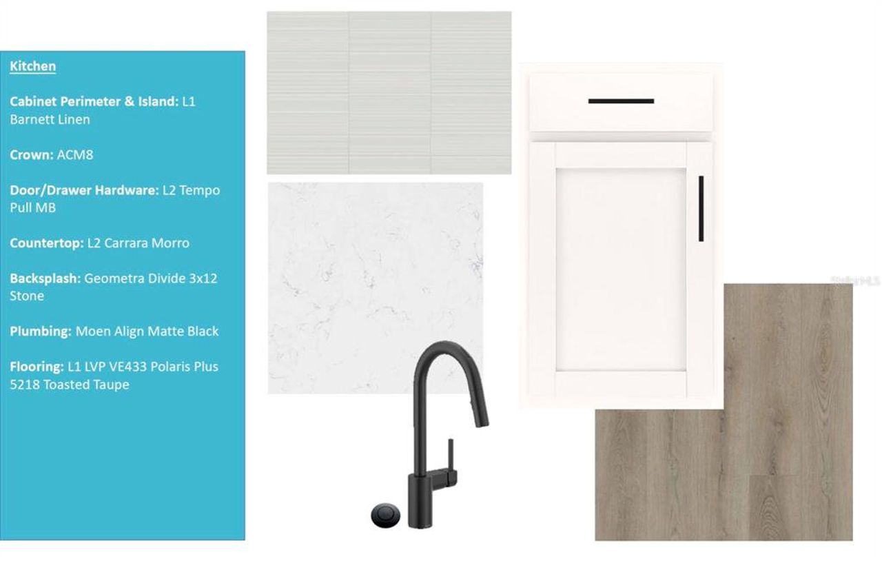 Sample of building materials used in homes in Vivir, Valrico (Image 2).