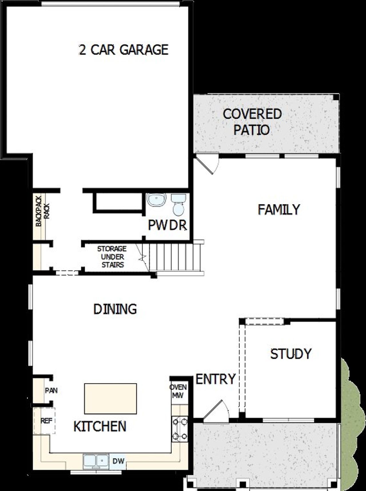 2D floor plan layout of this home in Painted Prairie 50’, Aurora, CO (Image 2). 2D floor plan layout of this home in Painted Prairie 50’, Aurora, CO (Image 2).