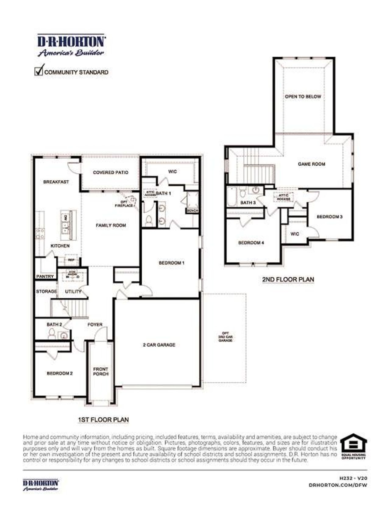 2D floor plan layout of this home in Fireside by the Lake, Garland, TX (Image 2). 2D floor plan layout of this home in Fireside by the Lake, Garland, TX (Image 2).