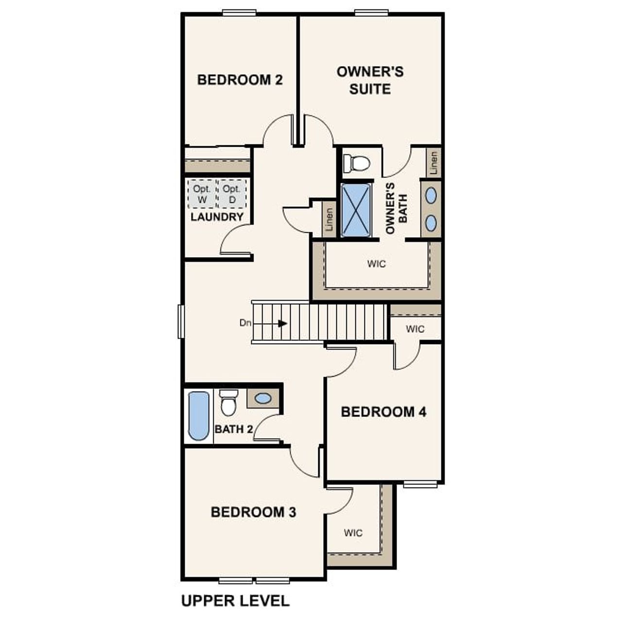 2D floor plan layout of this home in Sunbeam, Bullhead City, AZ (Image 2).