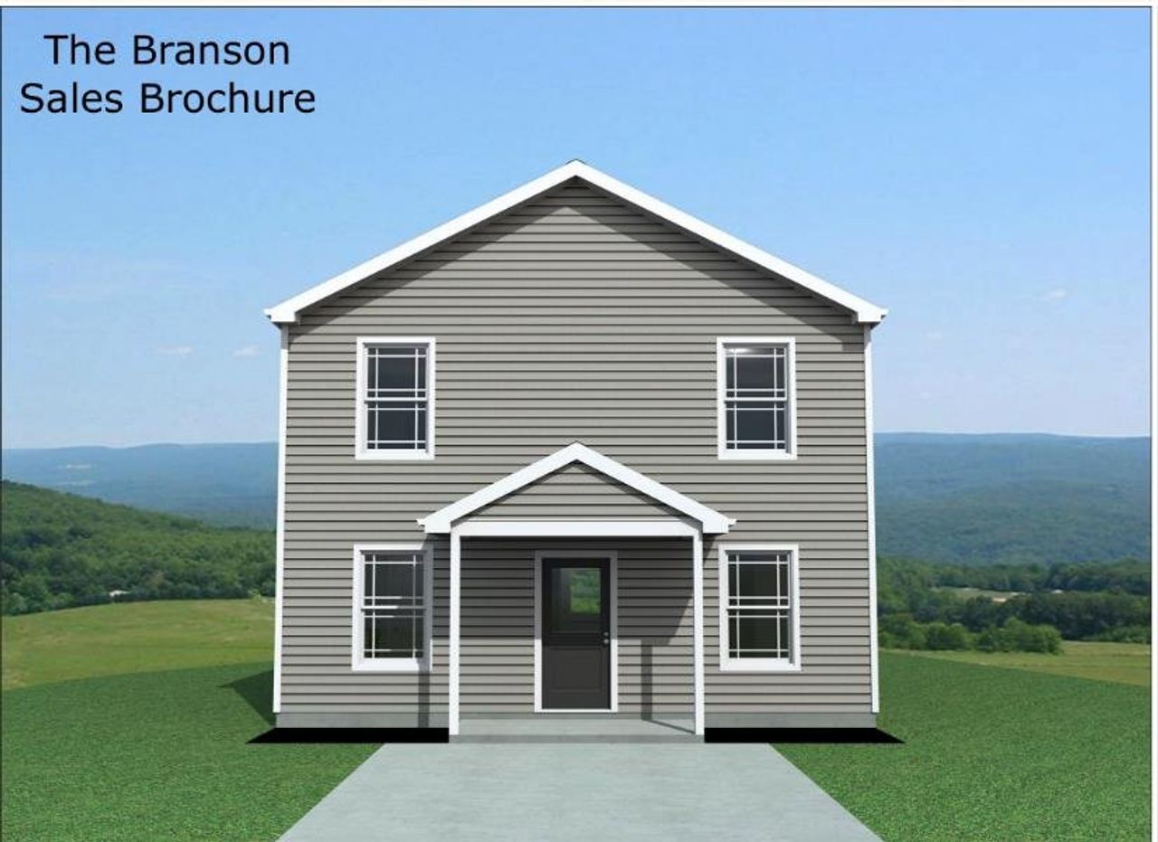 Exterior rendering of this home design in Gentry Place, Spartanburg, SC (Image 2).