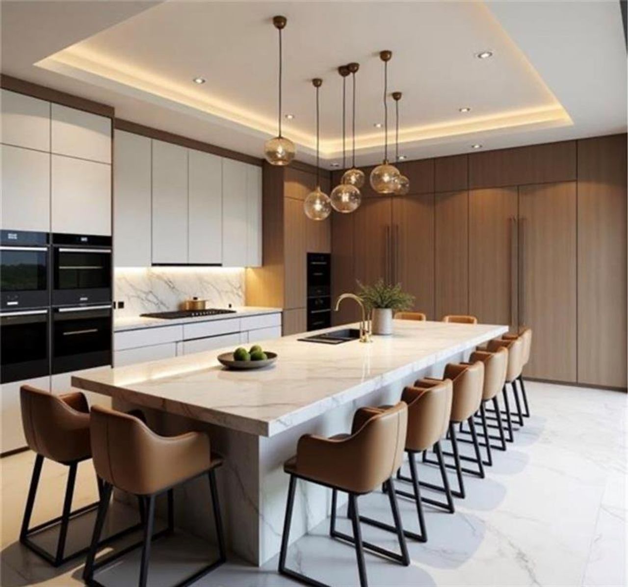 Furnished interior view inside a new home in , Fairburn (Image 2).