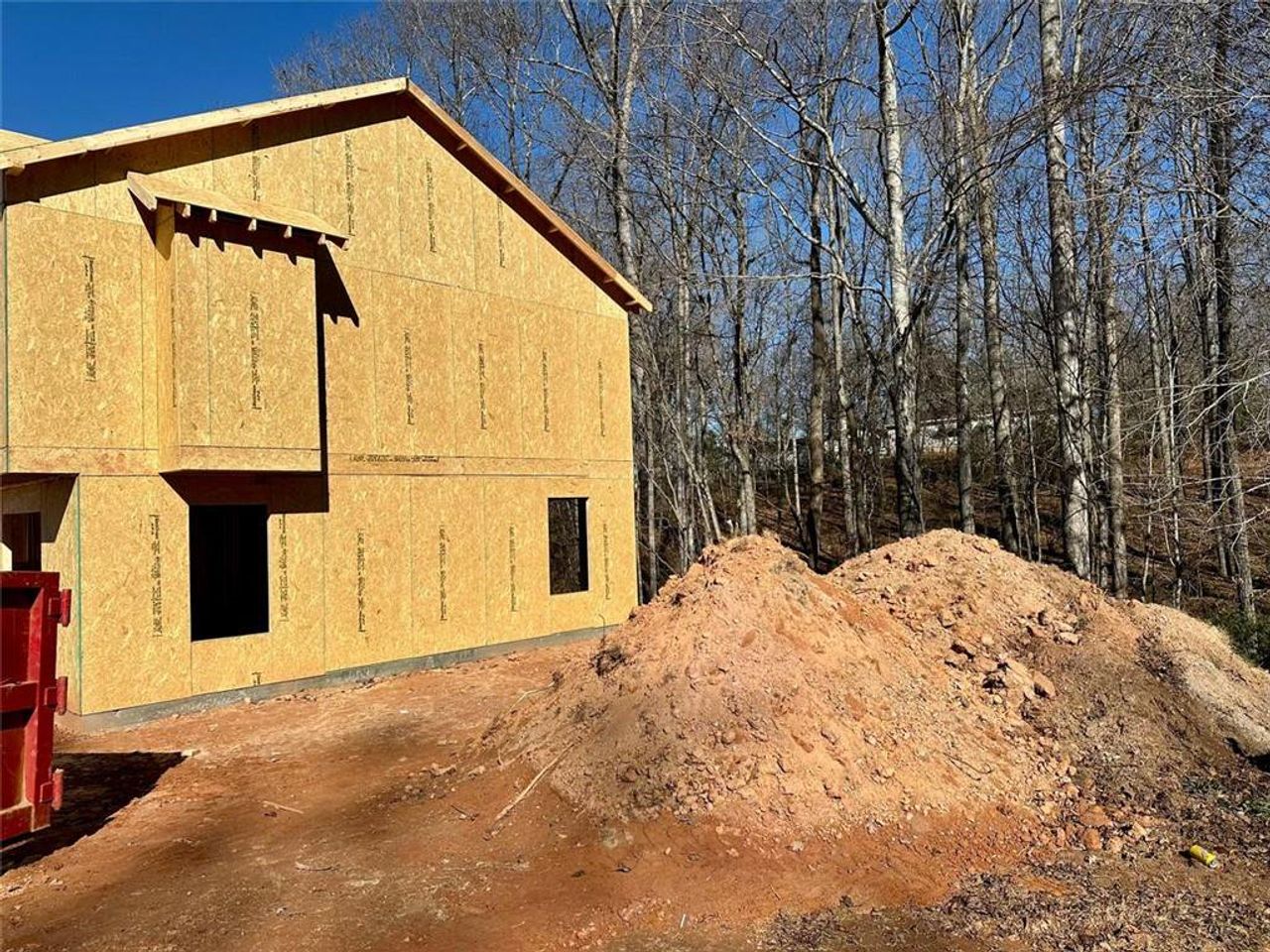 In-progress construction of a new home in , Alto, GA (Image 2).