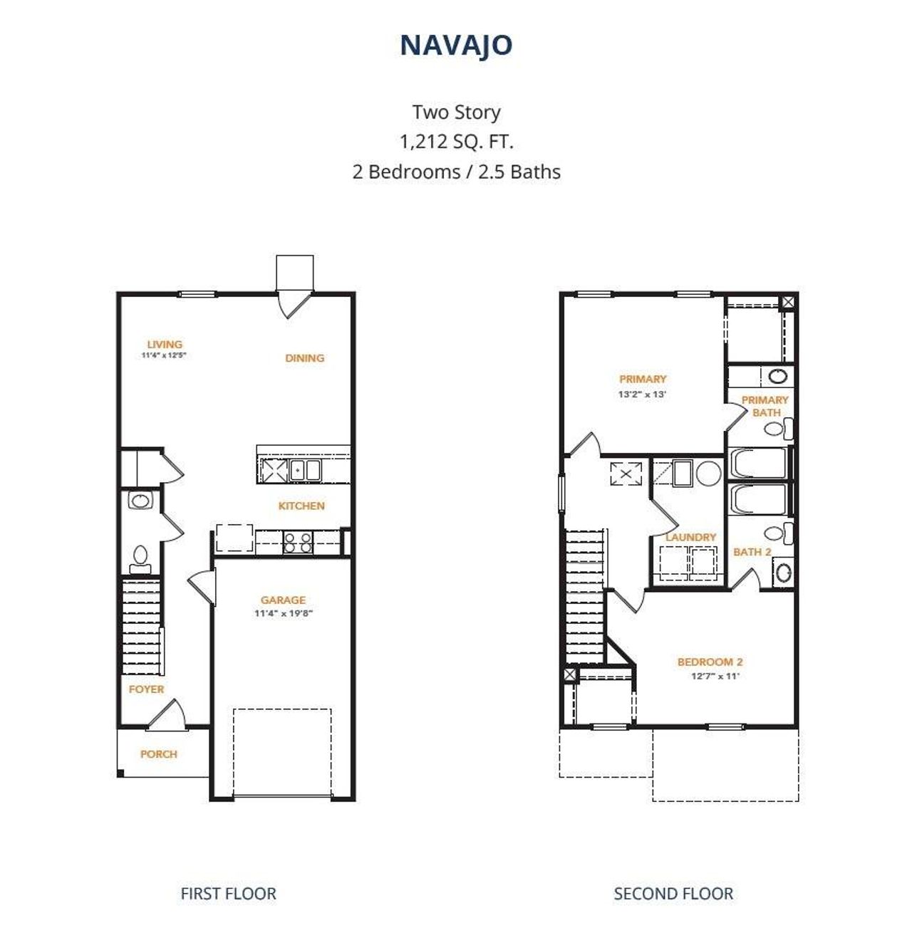 Navajo Floorplan - Celebration Series