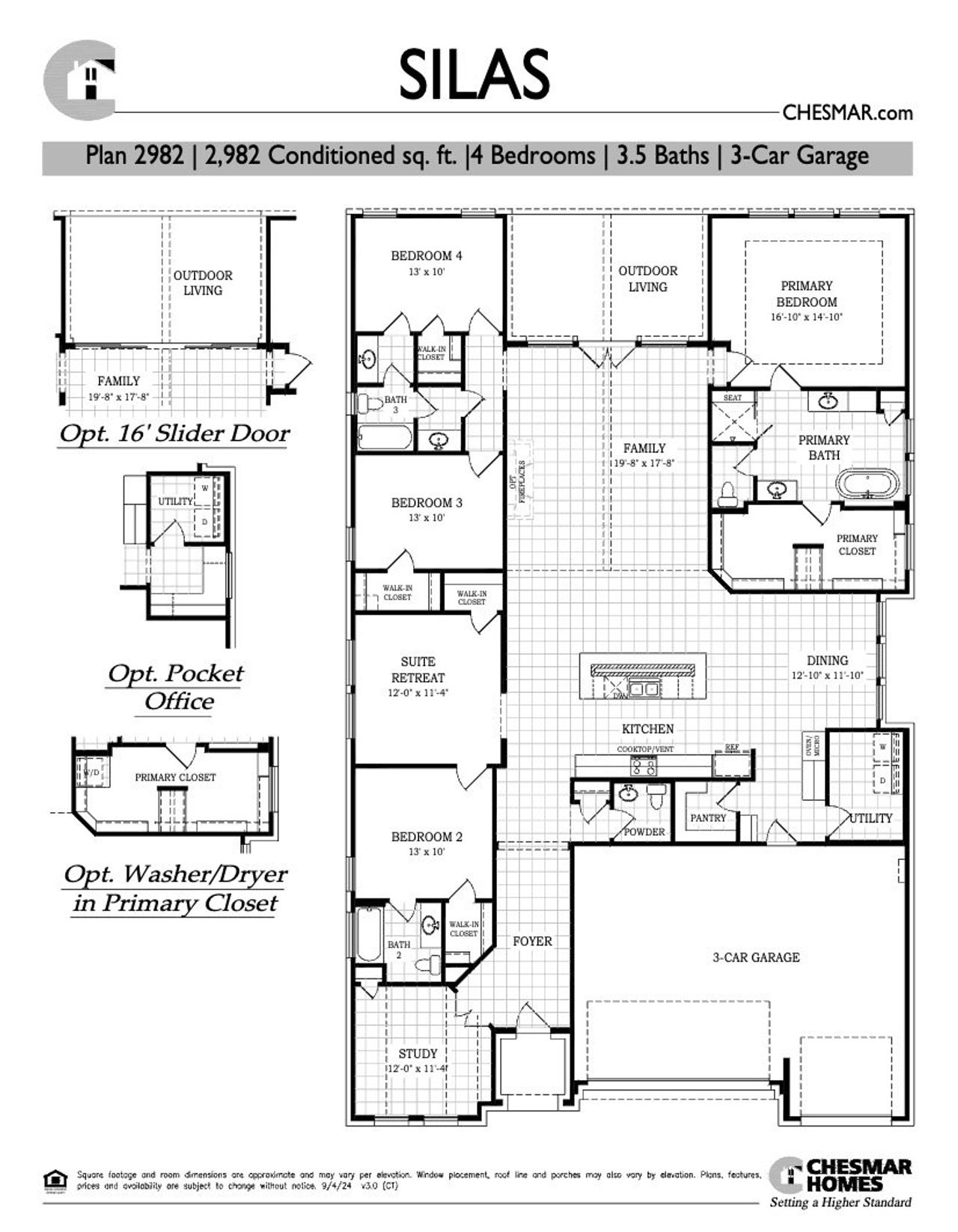 Image 2 representing the Silas by Chesmar Homes in Sienna Lakes, San Antonio, TX.