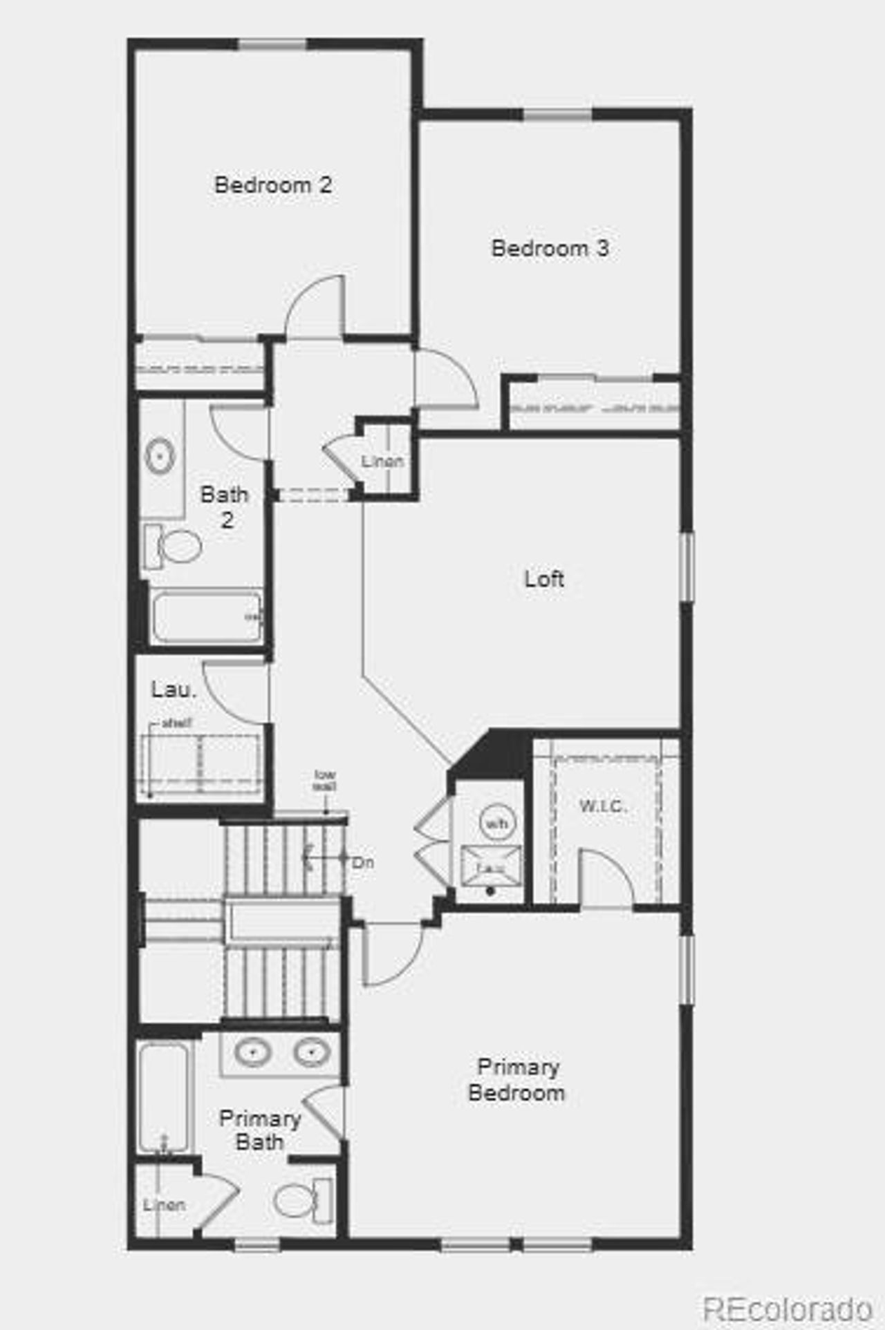 2D floor plan layout of this home in , Erie, CO (Image 2). 2D floor plan layout of this home in , Erie, CO (Image 2).