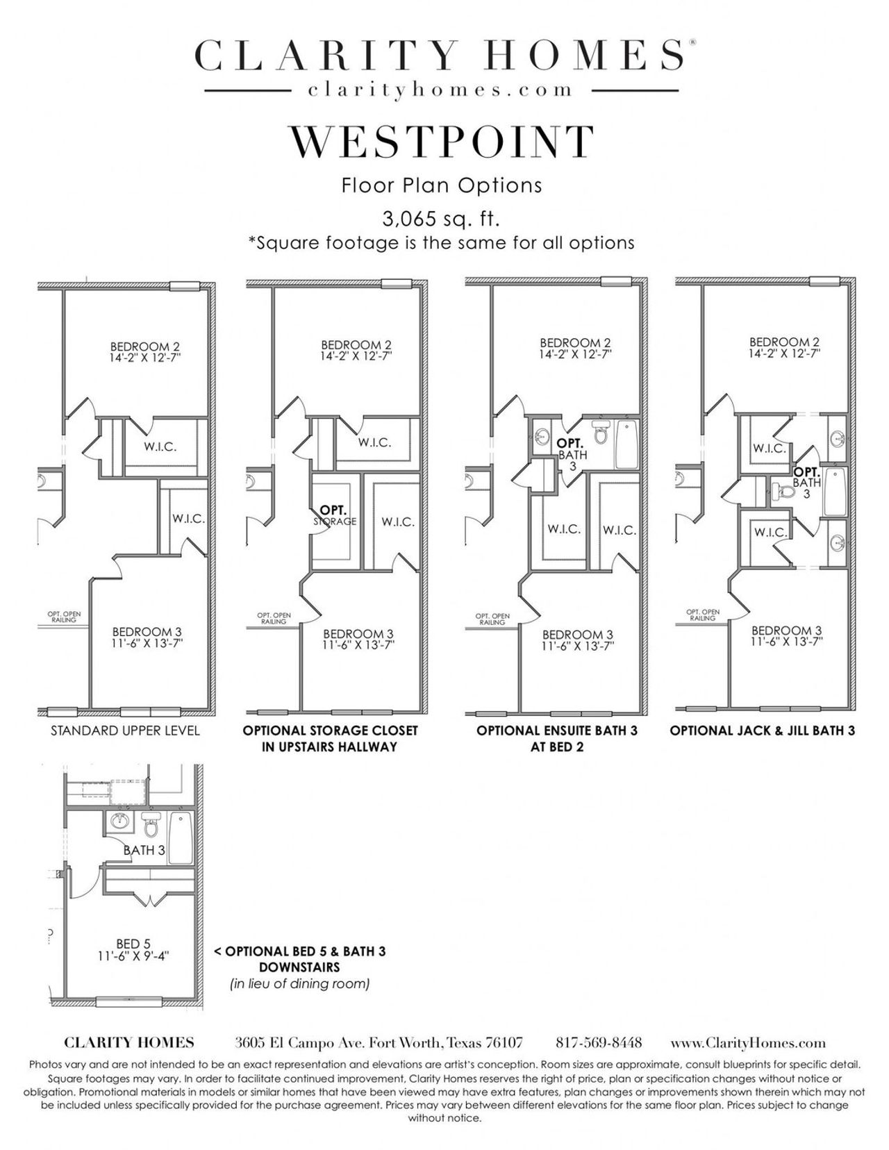 Image 2 representing the Westpoint by Clarity Homes in The Bluffs At Parks Of Aledo, Aledo, TX. Image 2 representing the Westpoint by Clarity Homes in The Bluffs At Parks Of Aledo, Aledo, TX.