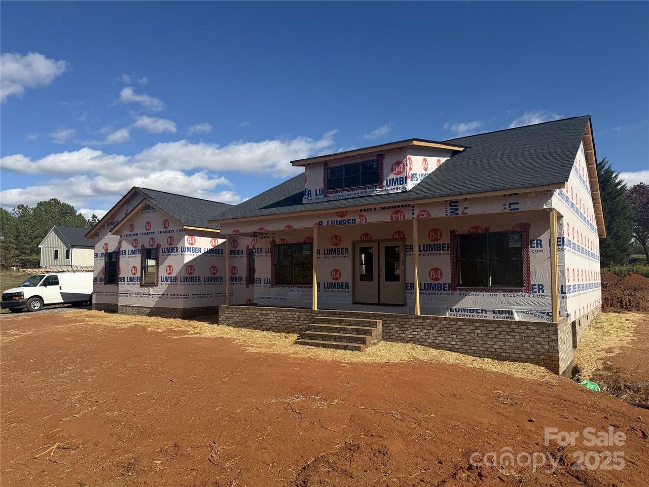 In-progress construction of a new home in , Hickory, NC (Image 2).