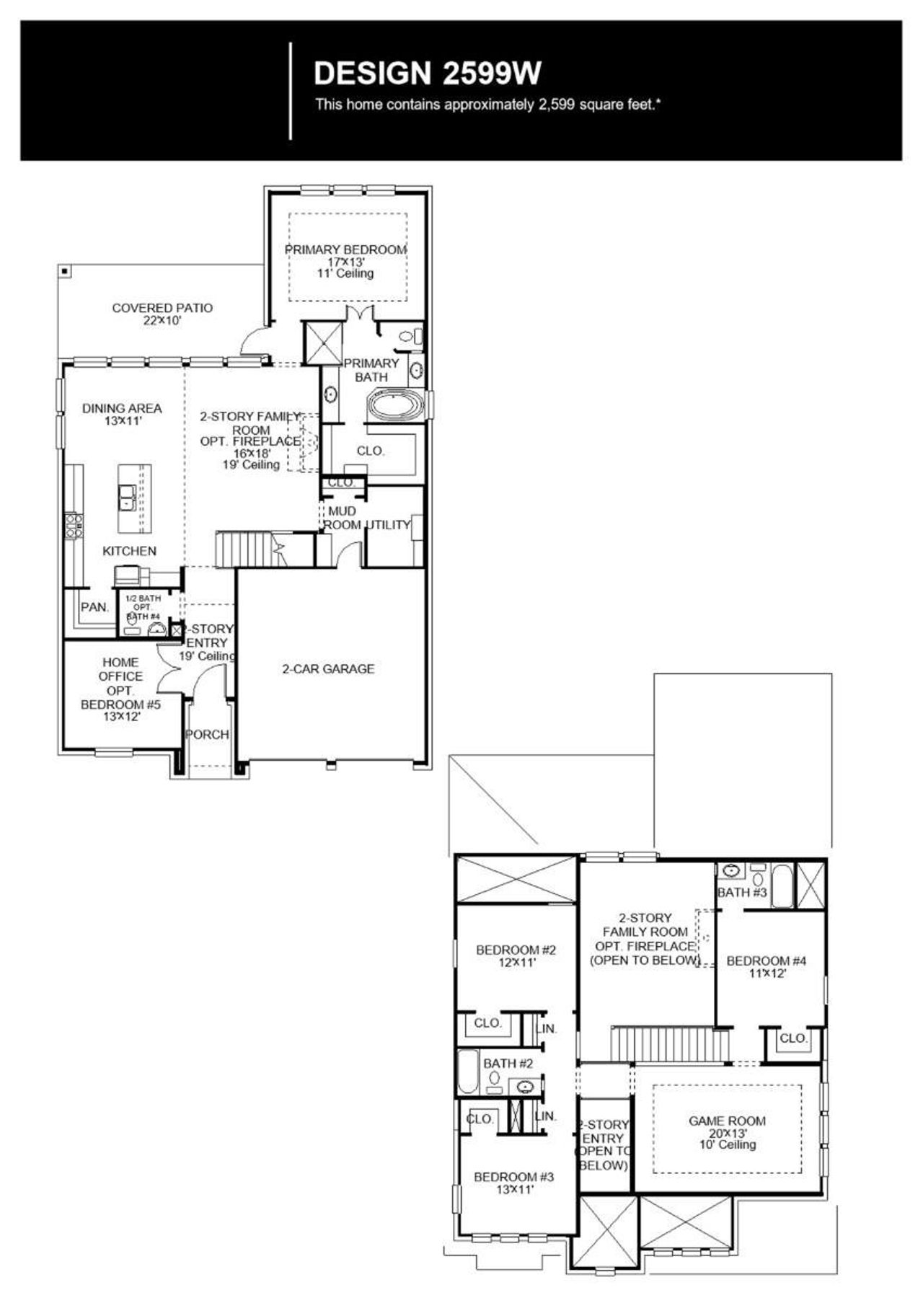 2D floor plan layout of this home in Flora, Hutto, TX (Image 2). 2D floor plan layout of this home in Flora, Hutto, TX (Image 2).