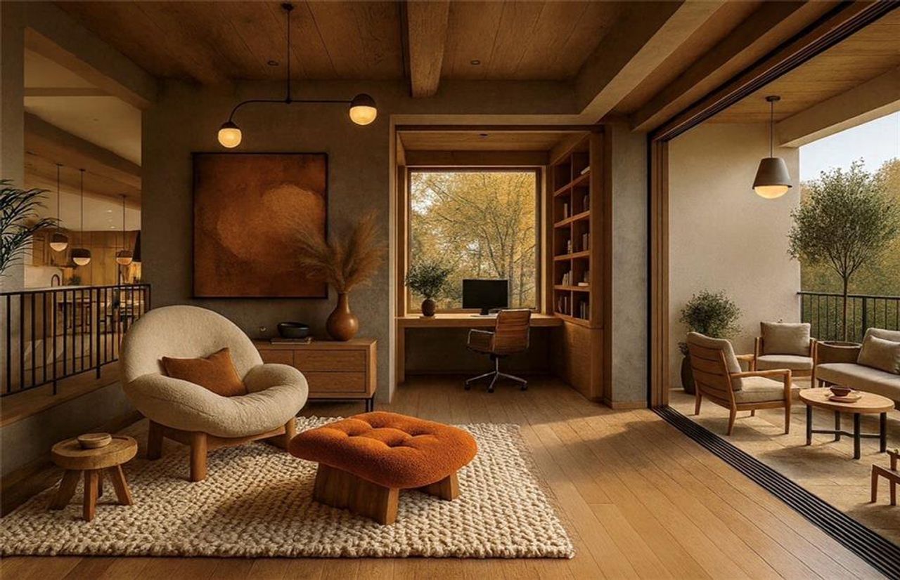 Furnished interior view inside a new home in , Atlanta (Image 2). Furnished interior view inside a new home in , Atlanta (Image 2).