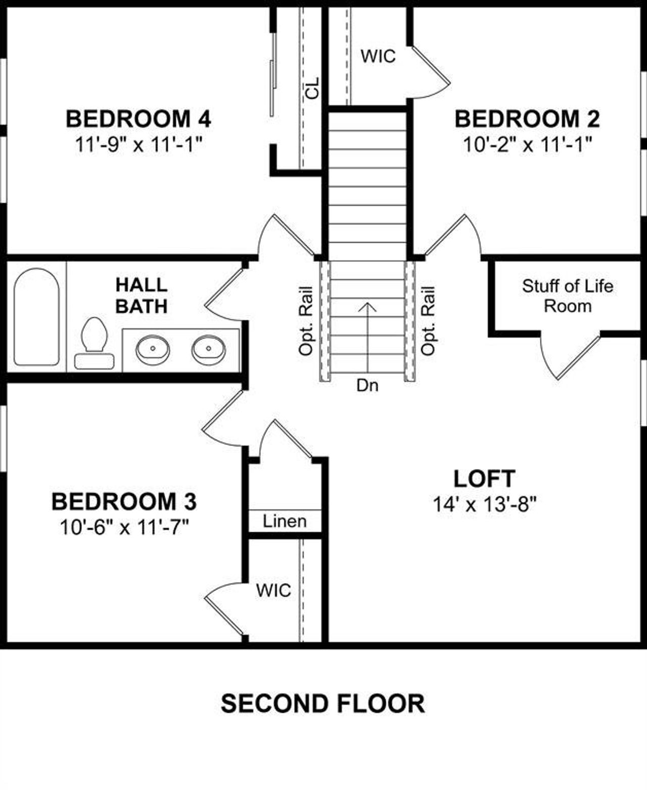 2D floor plan layout of this home in Heritage Ranch, Sherman, TX (Image 2). 2D floor plan layout of this home in Heritage Ranch, Sherman, TX (Image 2).