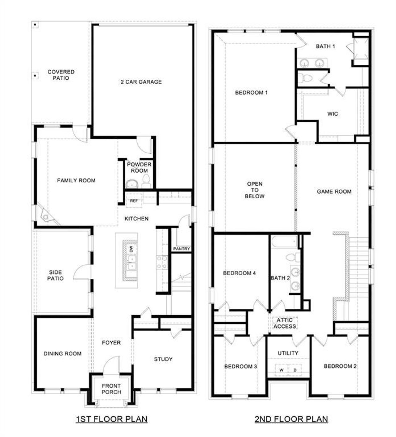 2D floor plan layout of this home in , Celina, TX (Image 2).