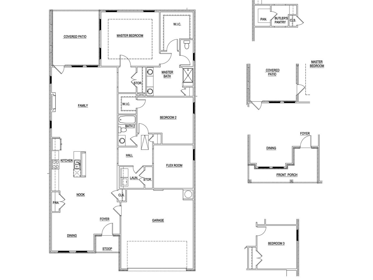 2D floor plan layout of this home in Cooper's Walk, Loganville, GA (Image 2). 2D floor plan layout of this home in Cooper's Walk, Loganville, GA (Image 2).