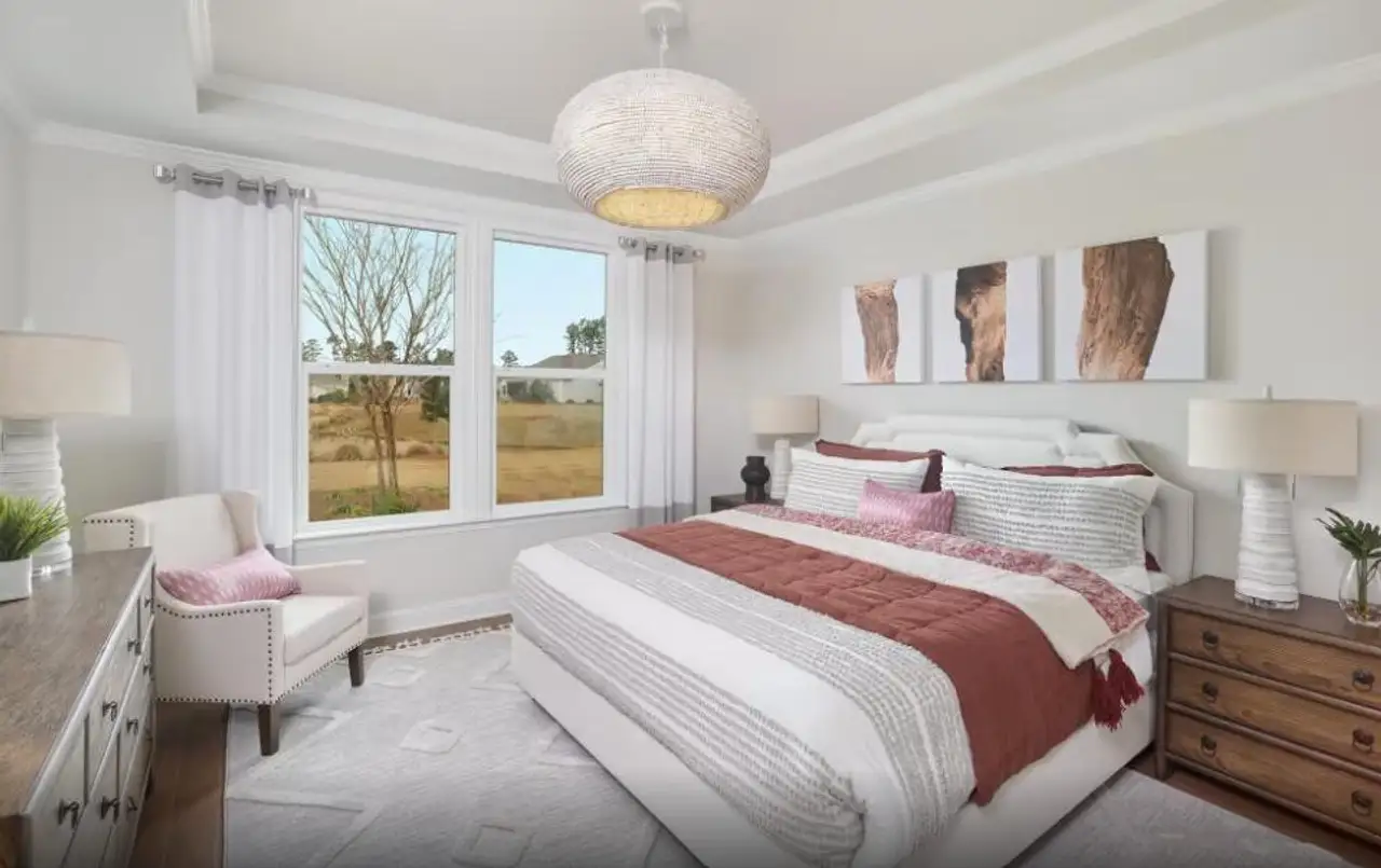Furnished interior view inside a new home in , Charleston (Image 2).