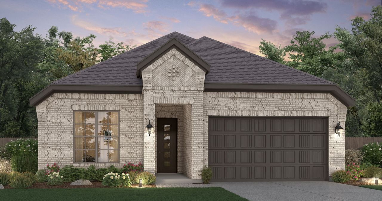 Representative exterior photo of a completed home built from the Heather by New Home Co. in 6 Creeks, Kyle, TX (Image 2). Representative exterior photo of a completed home built from the Heather by New Home Co. in 6 Creeks, Kyle, TX (Image 2).