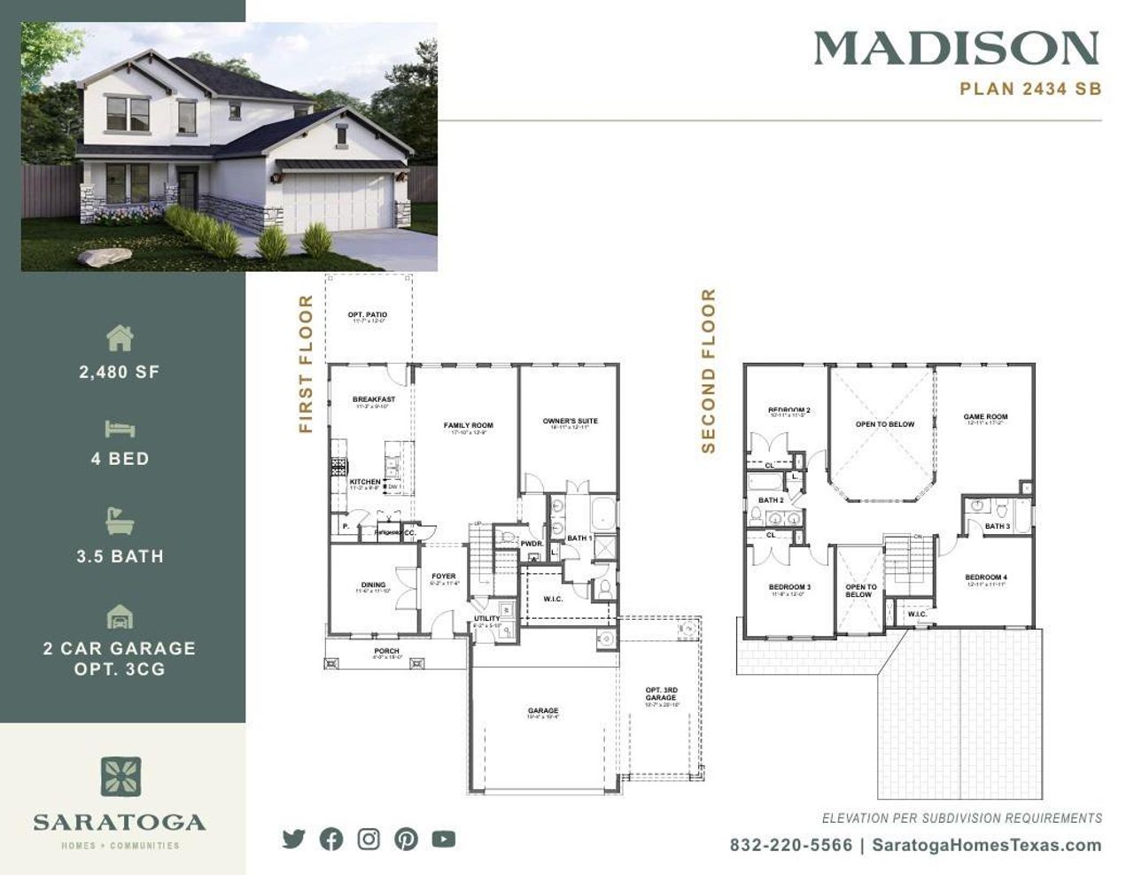 2D floor plan layout of this home in , Crosby, TX (Image 2). 2D floor plan layout of this home in , Crosby, TX (Image 2).
