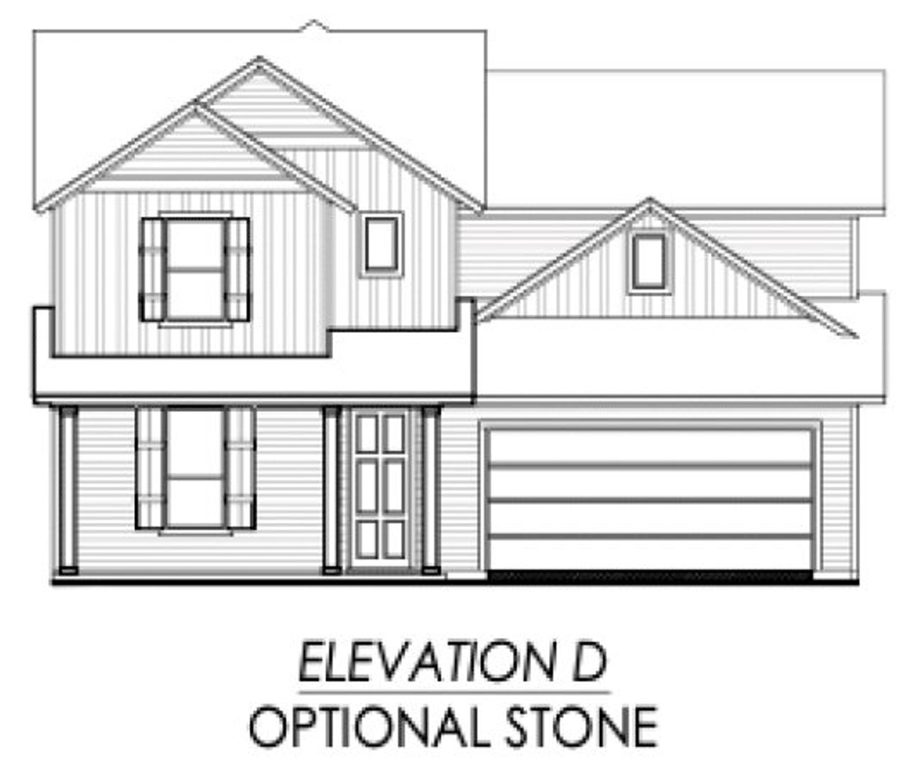 Representative rendering of the exterior for the The Commerce by Lillian Custom Homes (Image 2). Representative rendering of the exterior for the The Commerce by Lillian Custom Homes (Image 2).