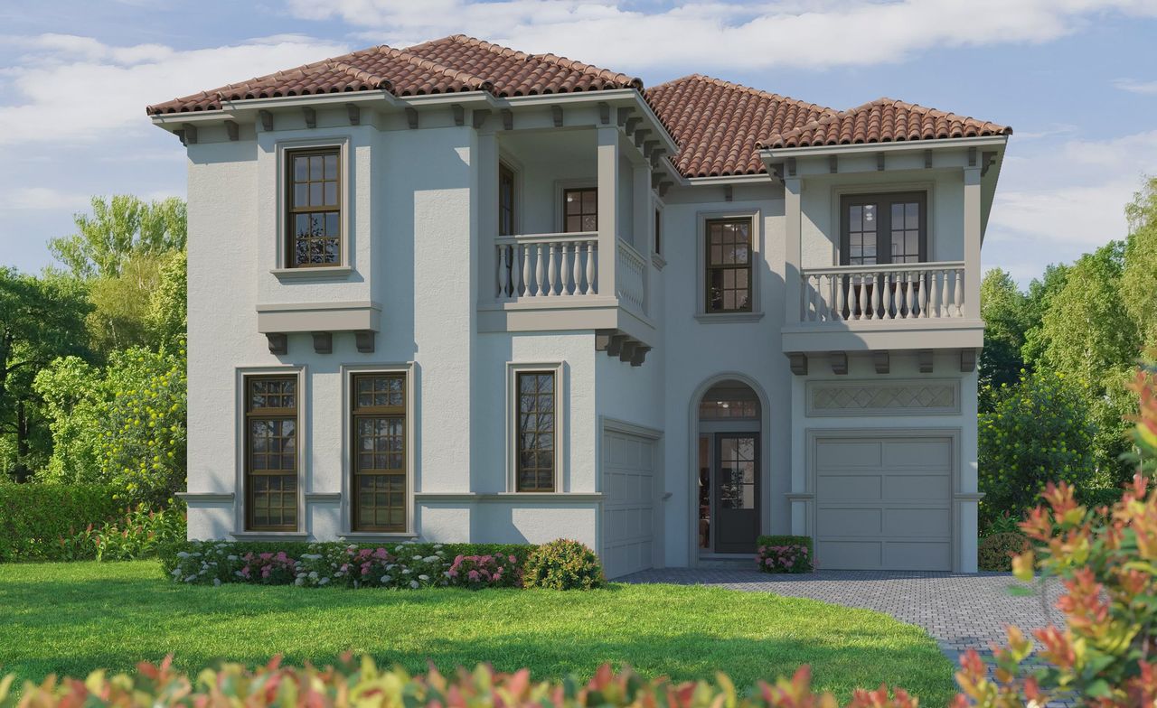 Representative exterior photo of a completed home built from the Cotta by ICI Homes in Oasis at Hammock Dunes, Palm Coast, FL (Image 2). Representative exterior photo of a completed home built from the Cotta by ICI Homes in Oasis at Hammock Dunes, Palm Coast, FL (Image 2).