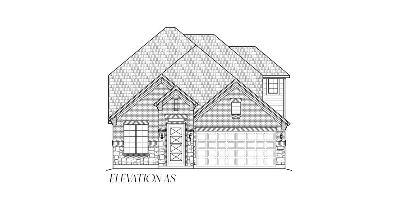 Representative rendering of the exterior for the Boston – 60′ Lot by Chesmar Homes (Image 2).