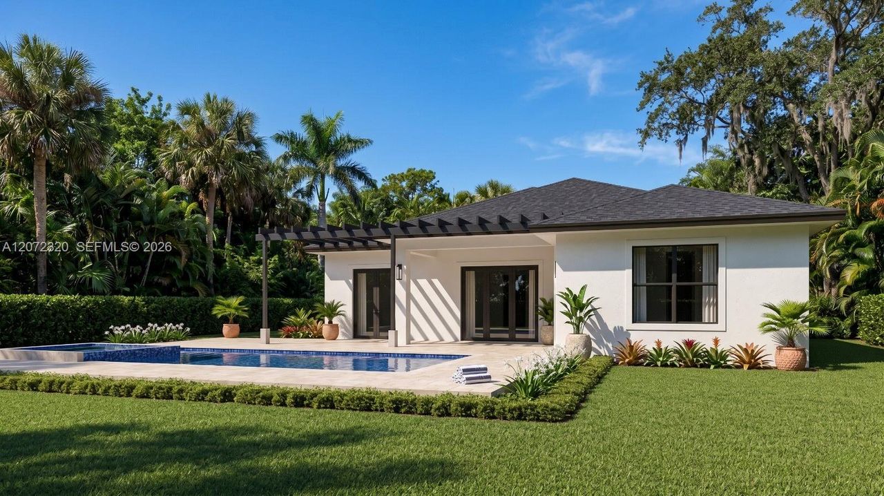 Exterior details and patio area of a home in , Homestead (Image 2).