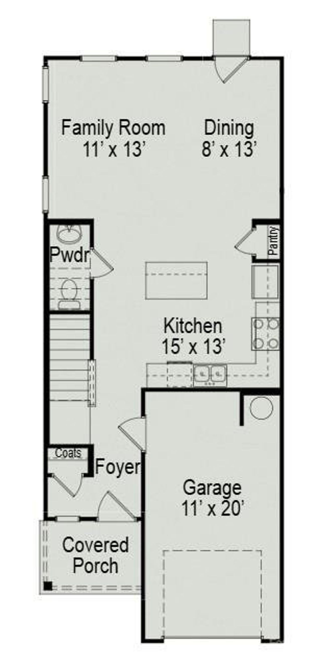 Rutledge 1st Floor Layout