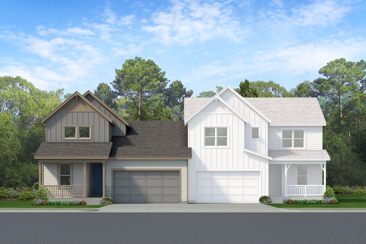 Representative exterior photo of a completed home built from the The Windom by Risewell Homes in Cordovan, Firestone, CO (Image 2).