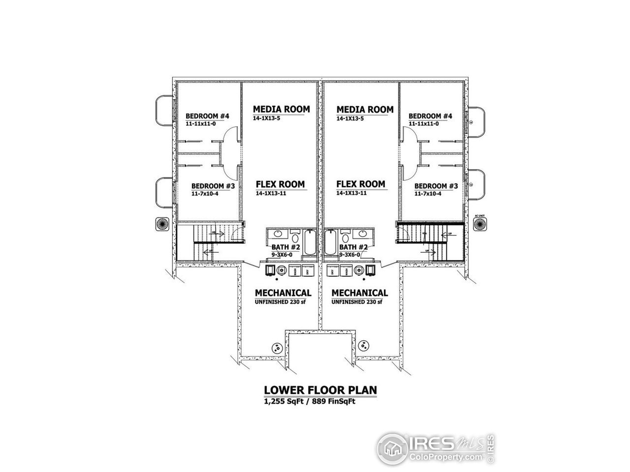 2D floor plan layout of this home in , Fort Morgan, CO (Image 2).