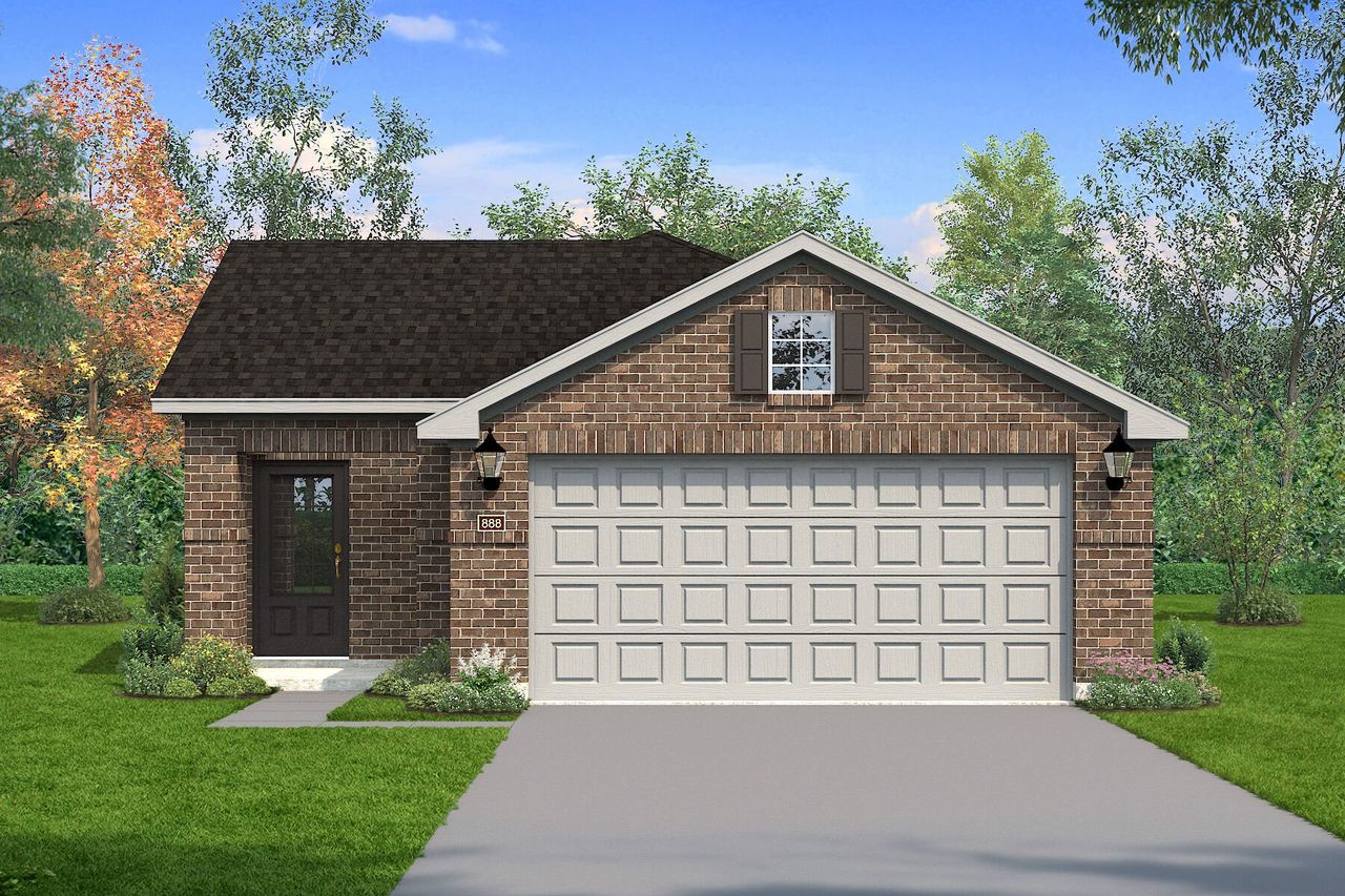 The Hamilton II - Traditional Elevation
