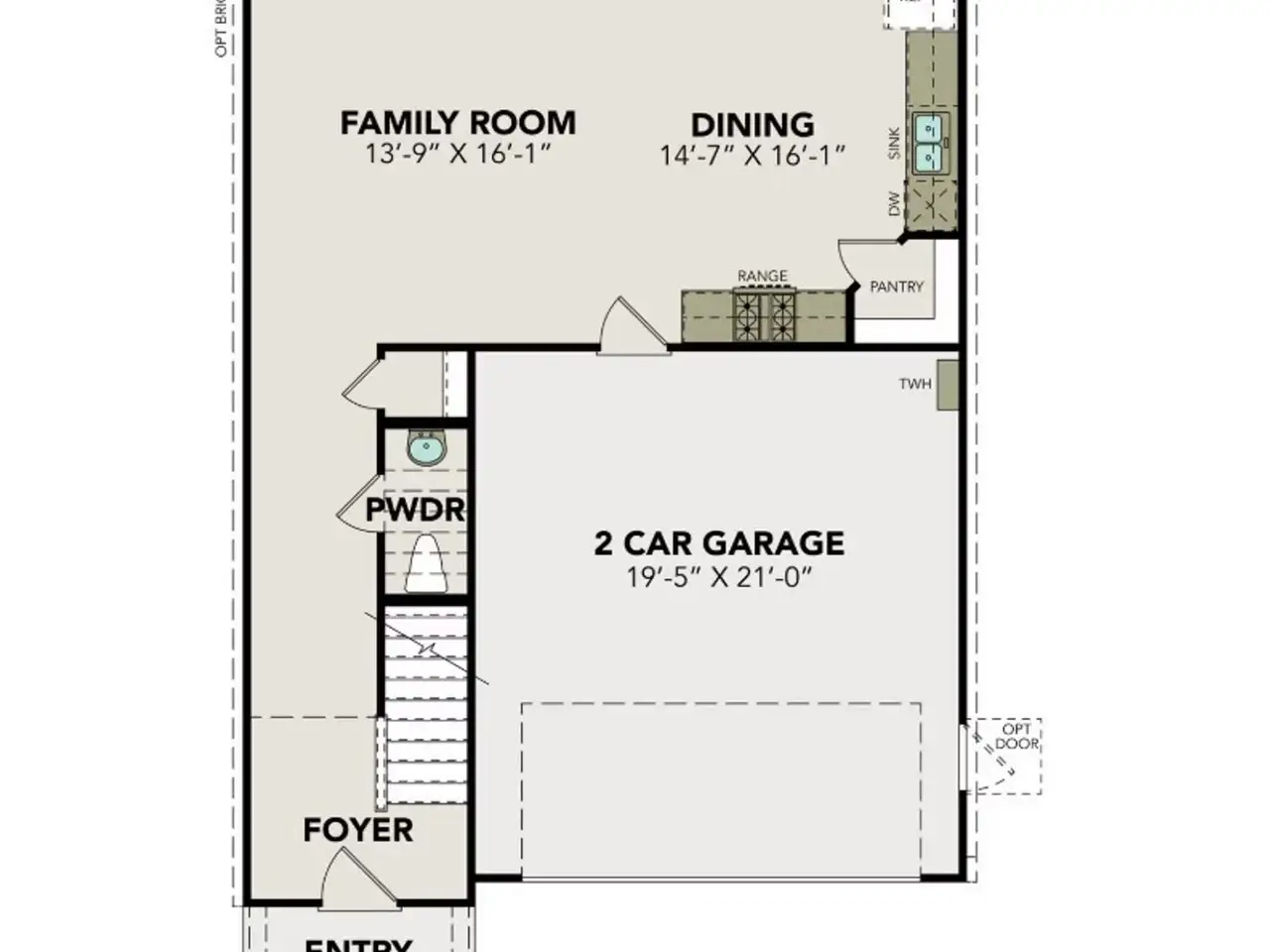 2D floor plan layout of this home in Applewhite Meadows, San Antonio, TX (Image 2). 2D floor plan layout of this home in Applewhite Meadows, San Antonio, TX (Image 2).