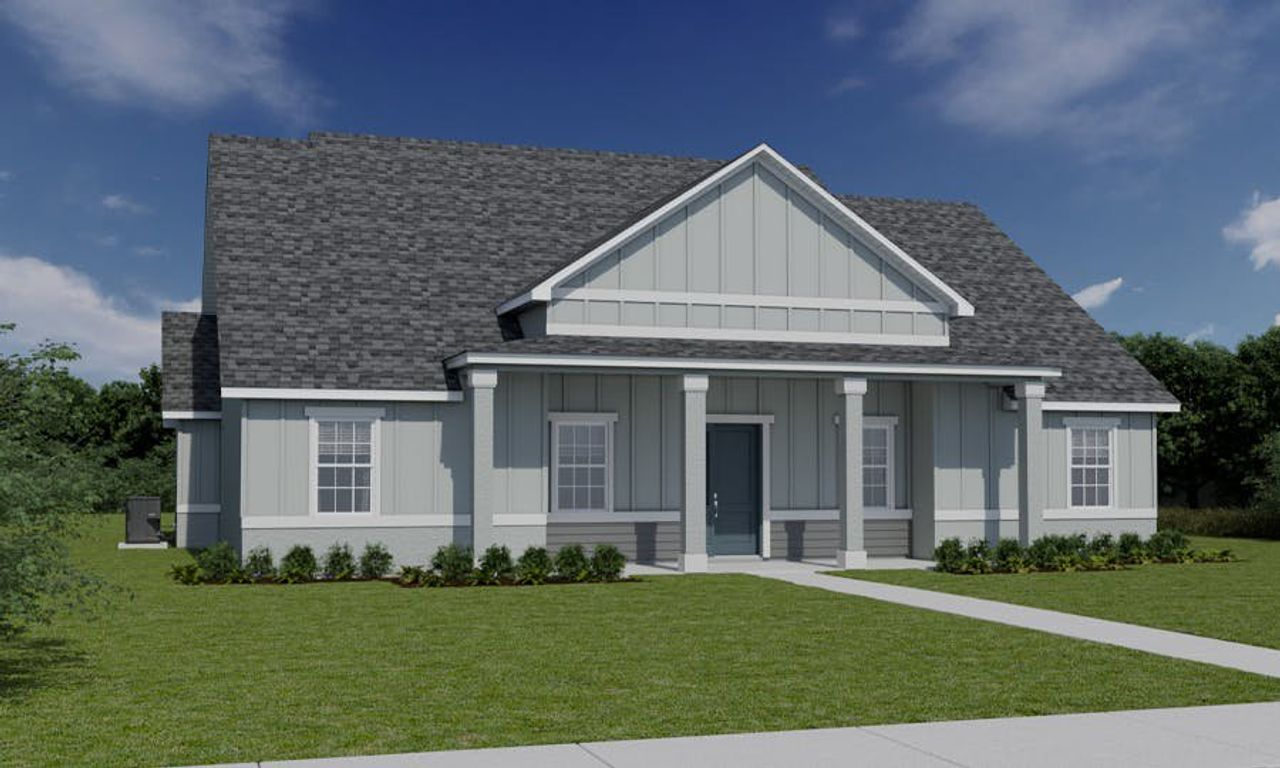 Primose with Loft - Elevation B