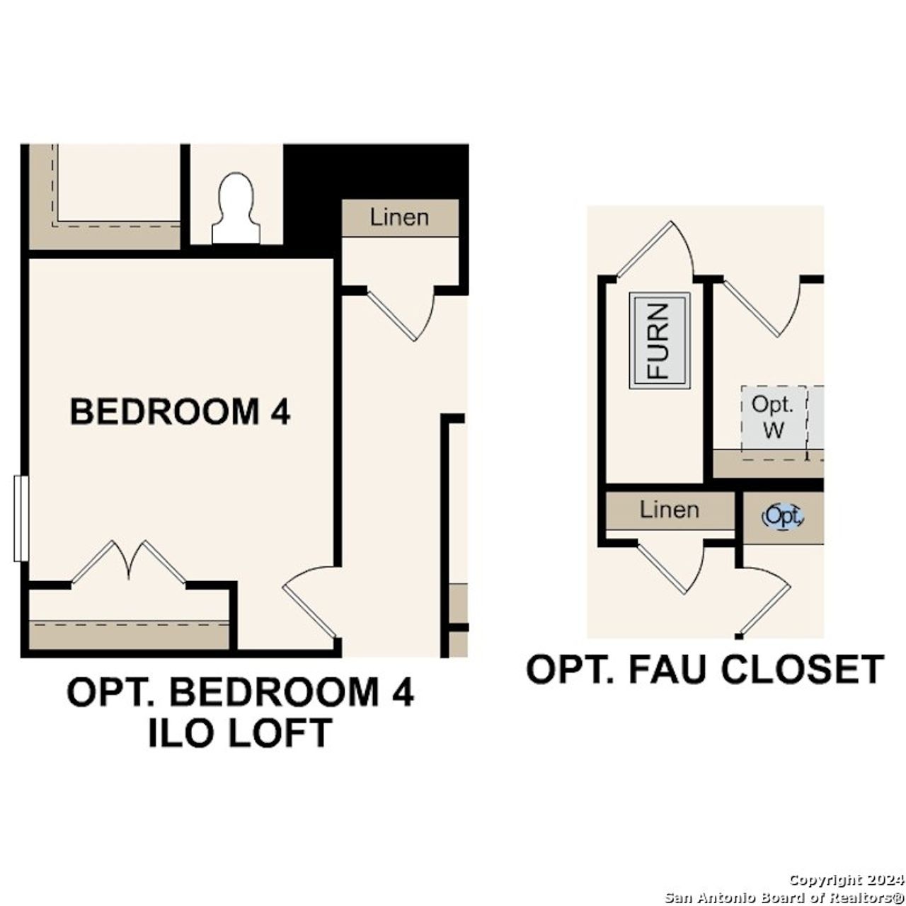 2D floor plan layout of this home in Senna, Leon Valley, TX (Image 2).