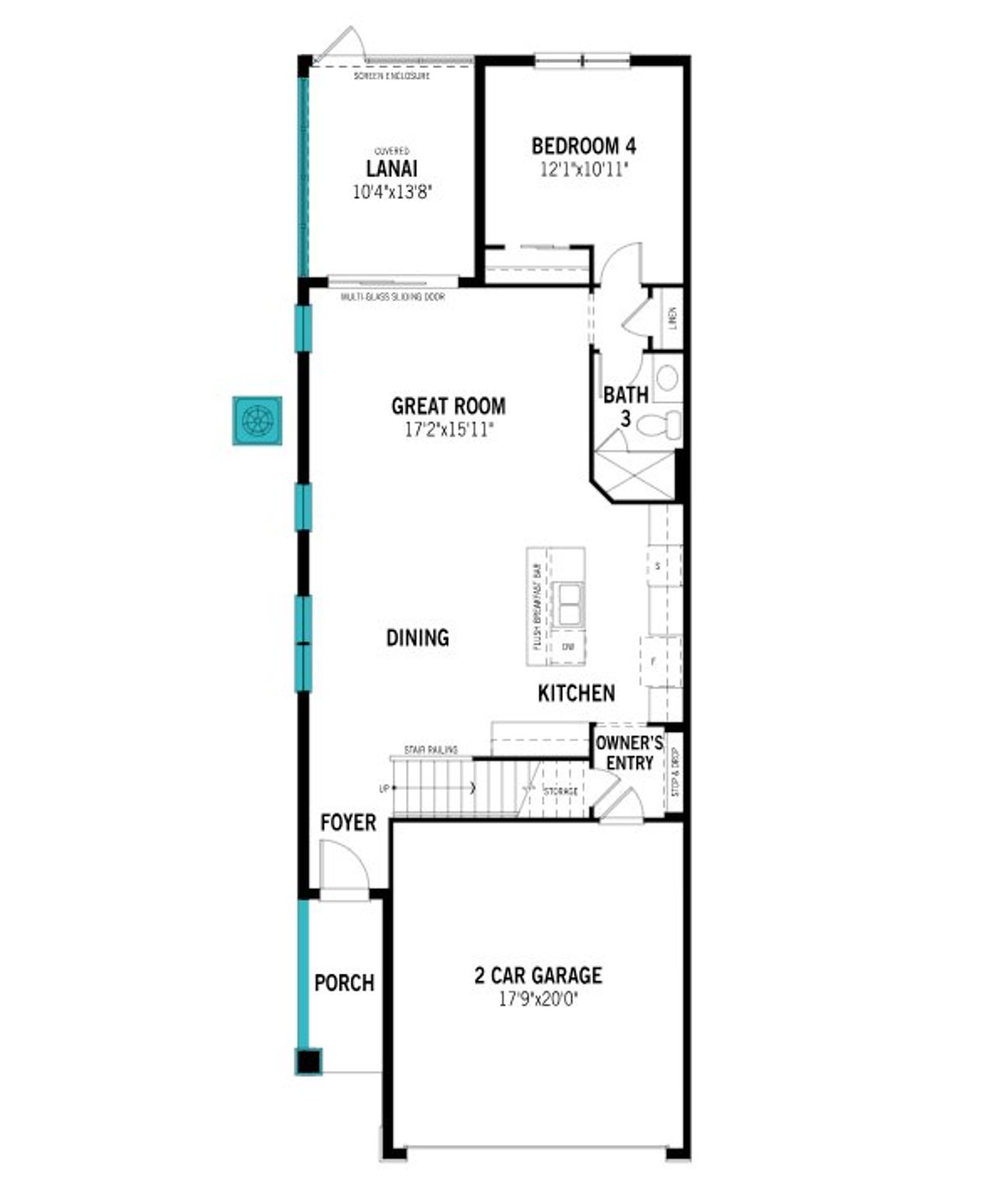 Image 2 of a home in Bloomingdale Townes.