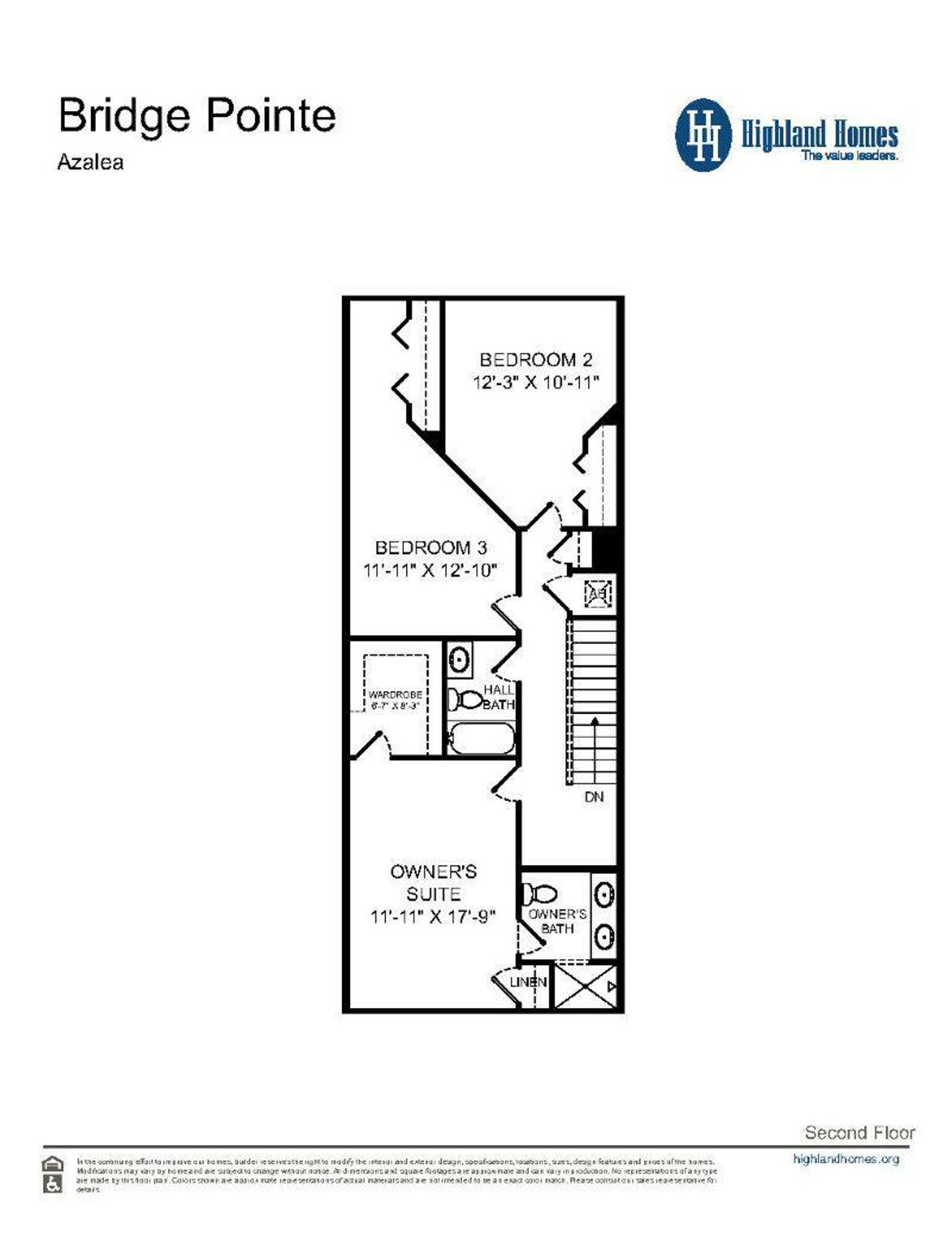 Azalea Townhome - Second Floor