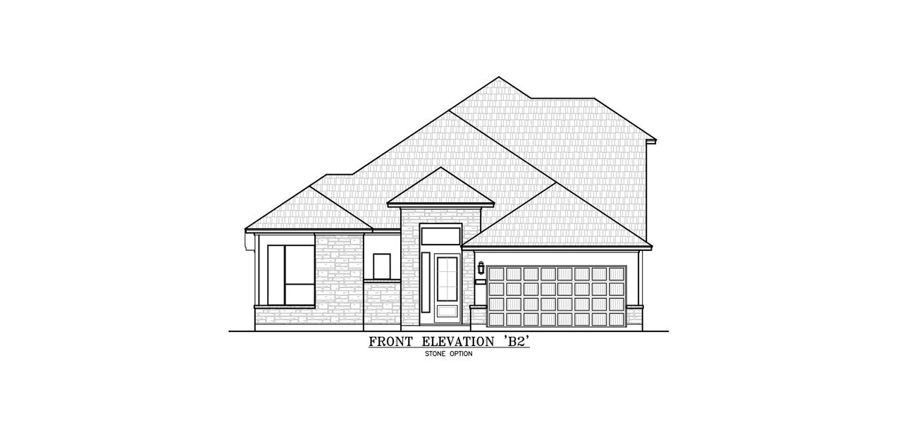 Representative exterior photo of a completed home built from the Olivia by Chesmar Homes in Buffalo Crossing – New Phase Now Preselling, Cibolo, TX (Image 2). Representative exterior photo of a completed home built from the Olivia by Chesmar Homes in Buffalo Crossing – New Phase Now Preselling, Cibolo, TX (Image 2).