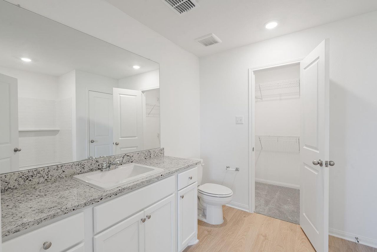 Furnished interior view inside a new home in Colson Ranch, Jarrell (Image 2).